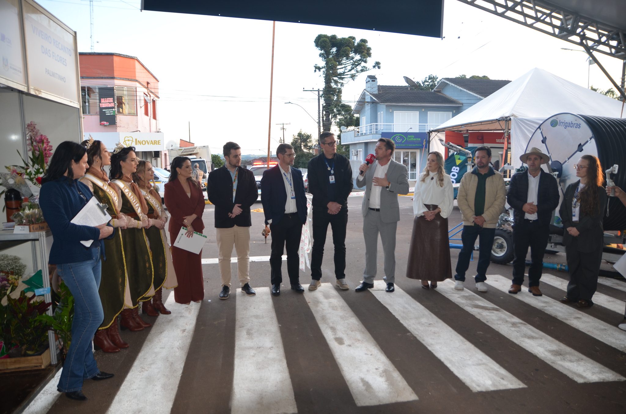 Abertura da Feira Sabor Gaúcho, na Seberi Agro Fest 2026