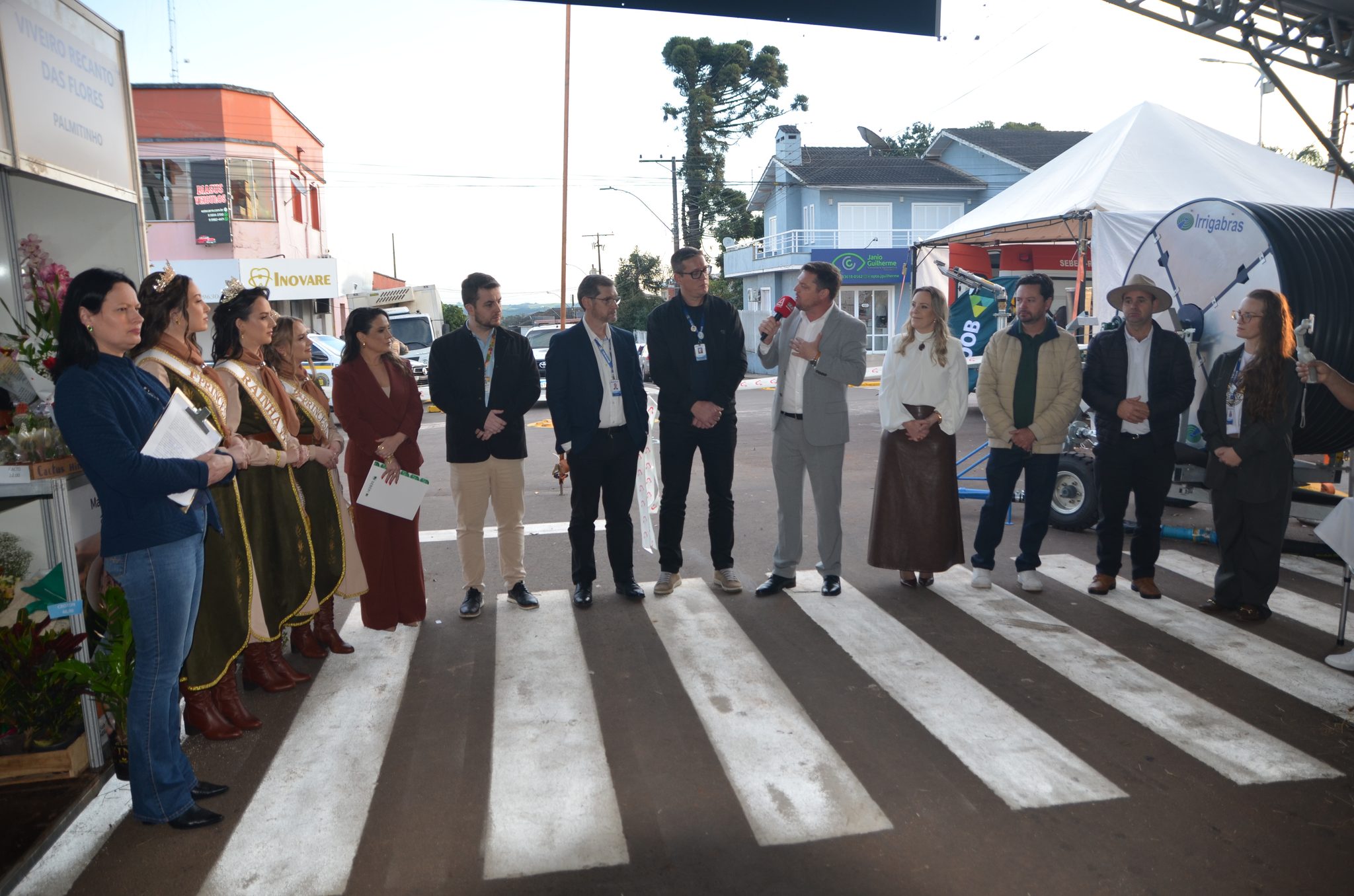 Abertura da Feira Sabor Gaúcho, na Seberi Agro Fest 2026