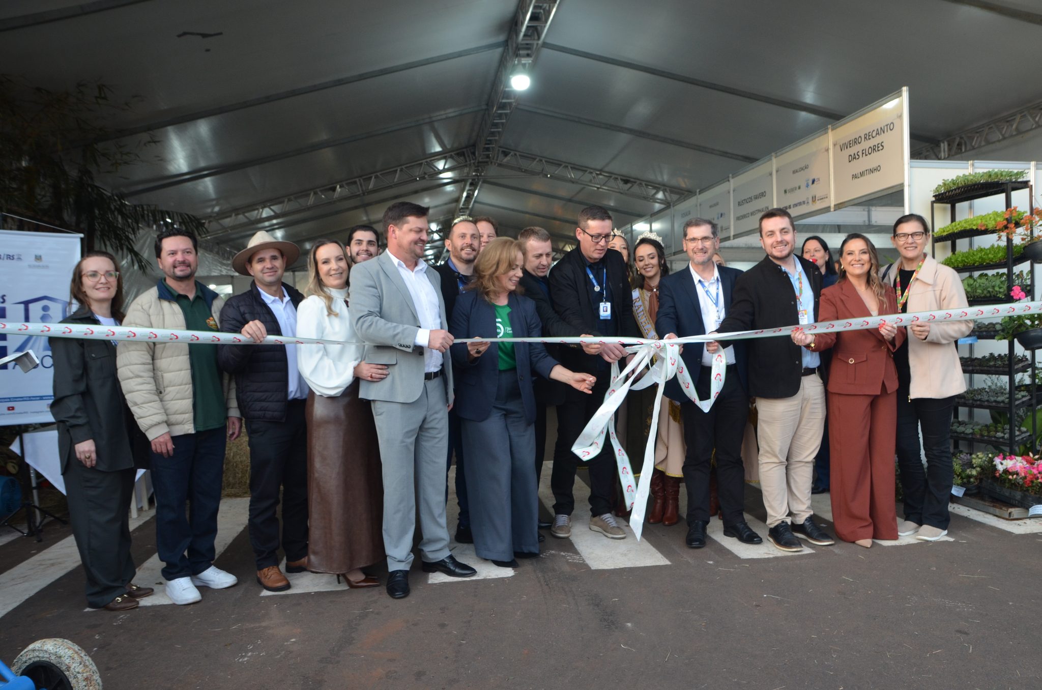Abertura da Feira Sabor Gaúcho, na Seberi Agro Fest 2026