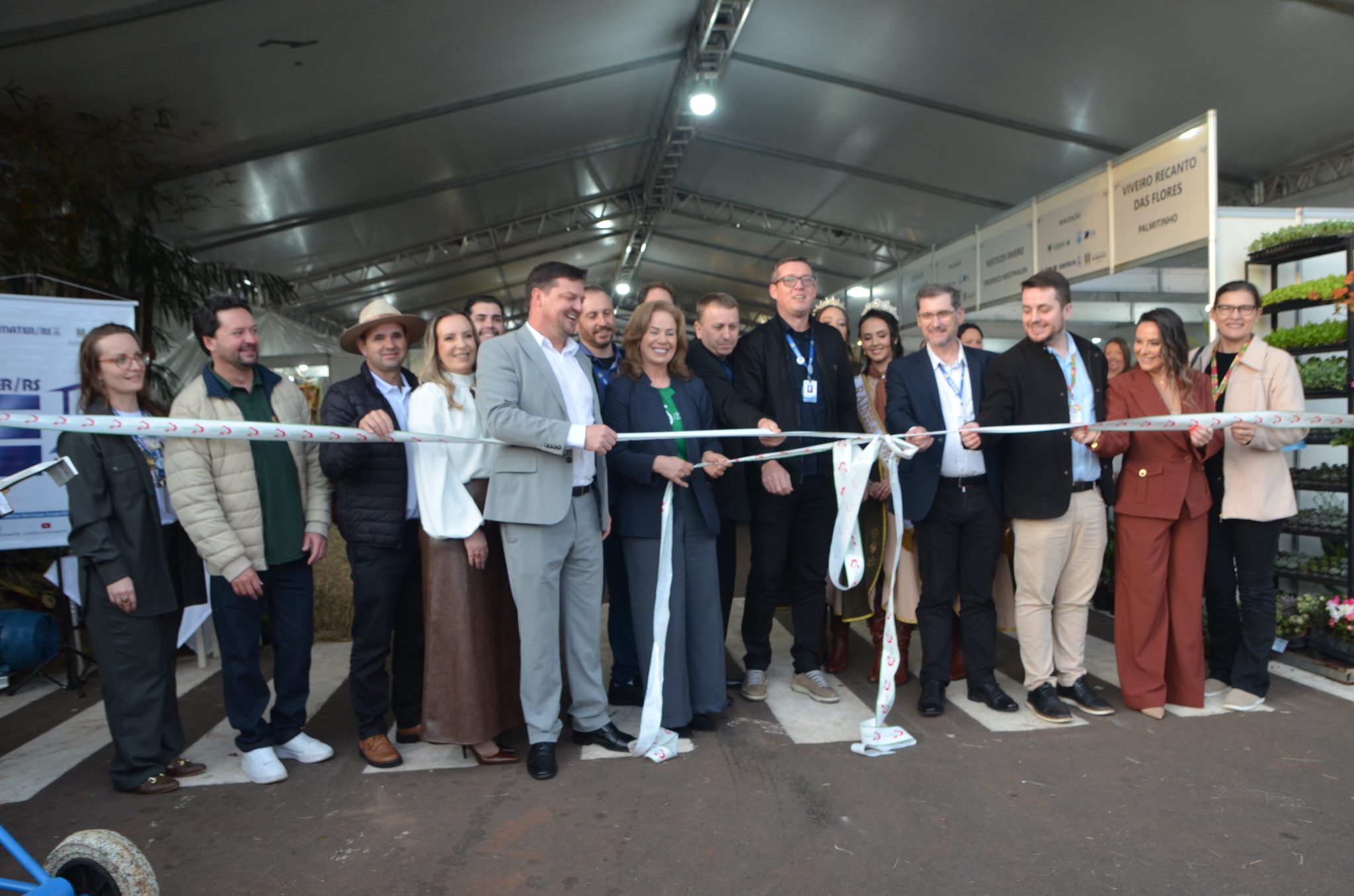 Abertura da Feira Sabor Gaúcho, na Seberi Agro Fest 2026