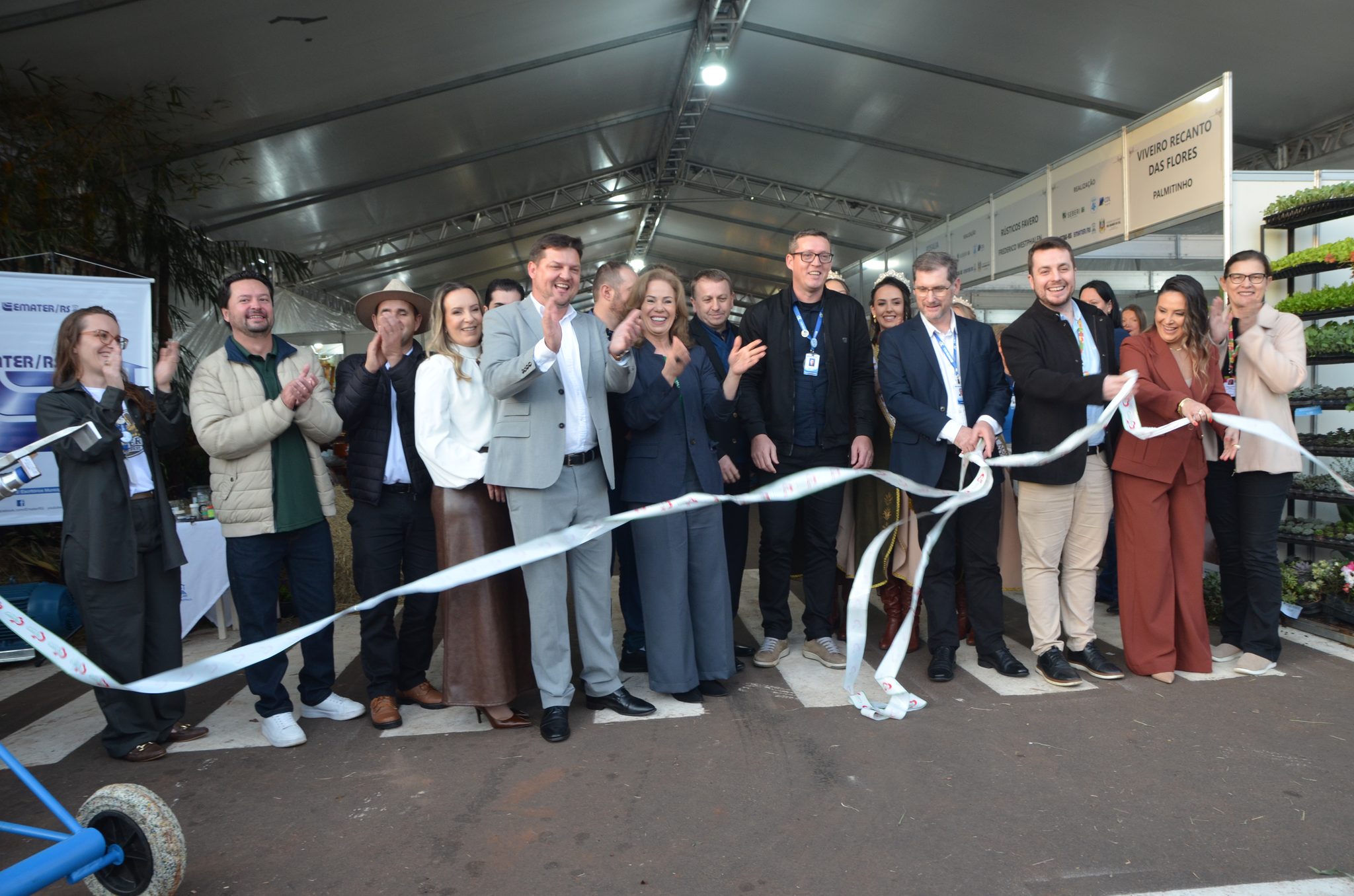 Abertura da Feira Sabor Gaúcho, na Seberi Agro Fest 2026