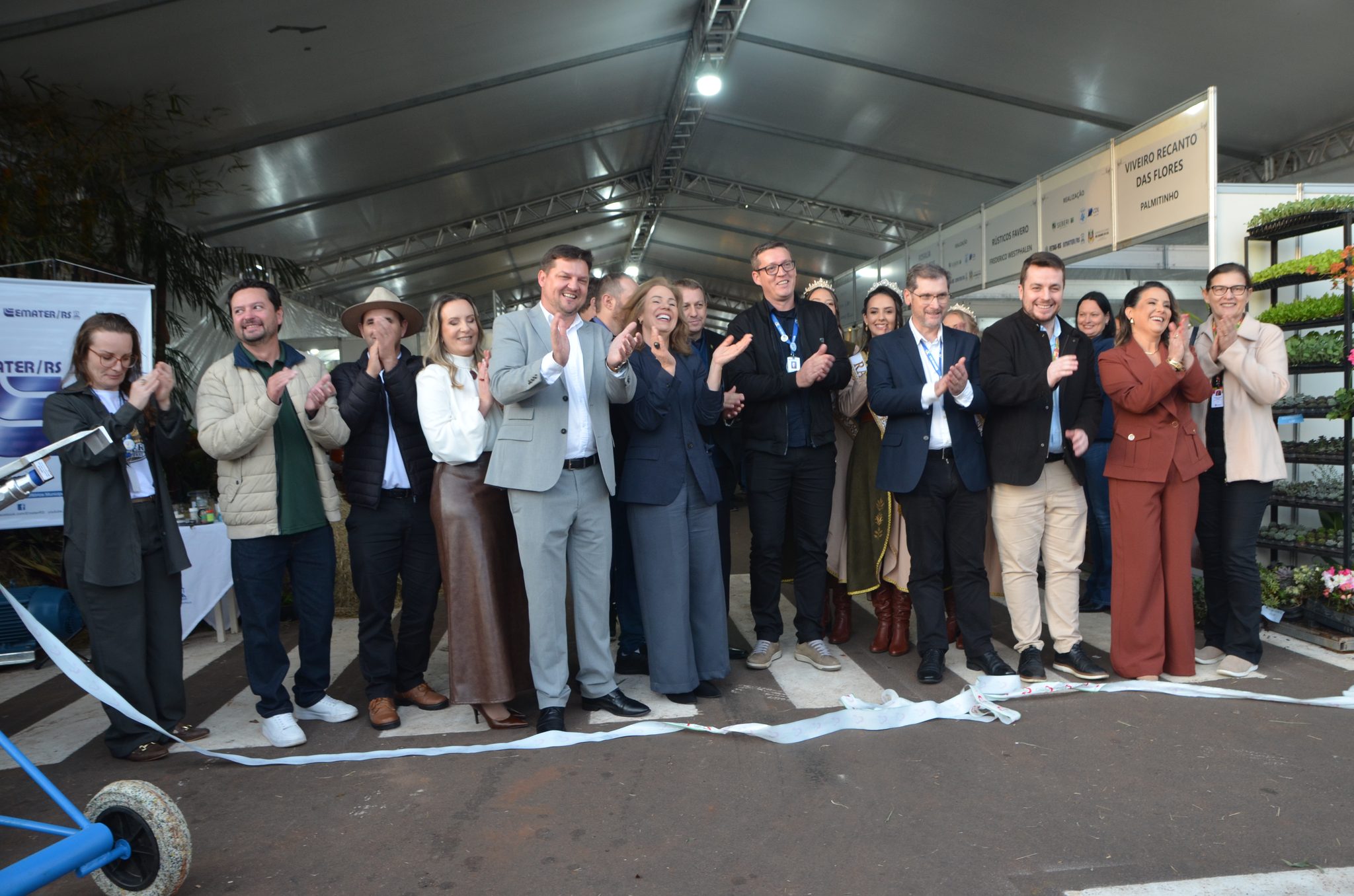 Abertura da Feira Sabor Gaúcho, na Seberi Agro Fest 2026
