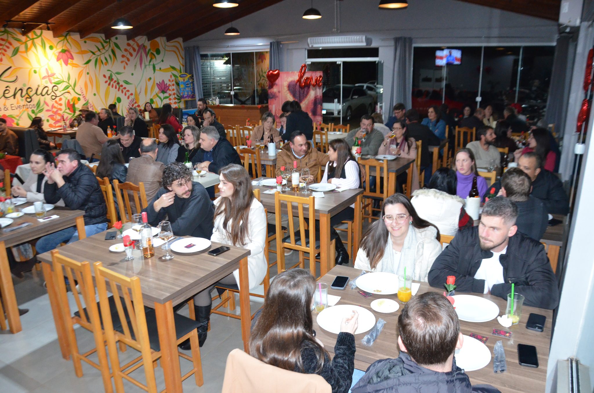 Seberi - Dia dos Namorados no Restaurante Hortências