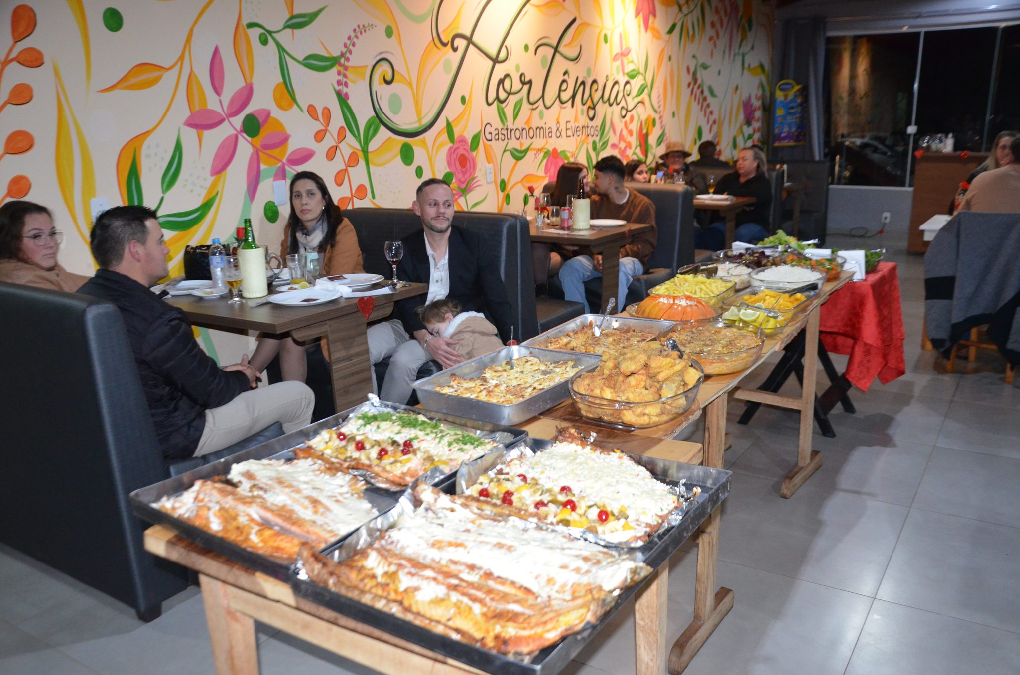 Seberi - Dia dos Namorados no Restaurante Hortências
