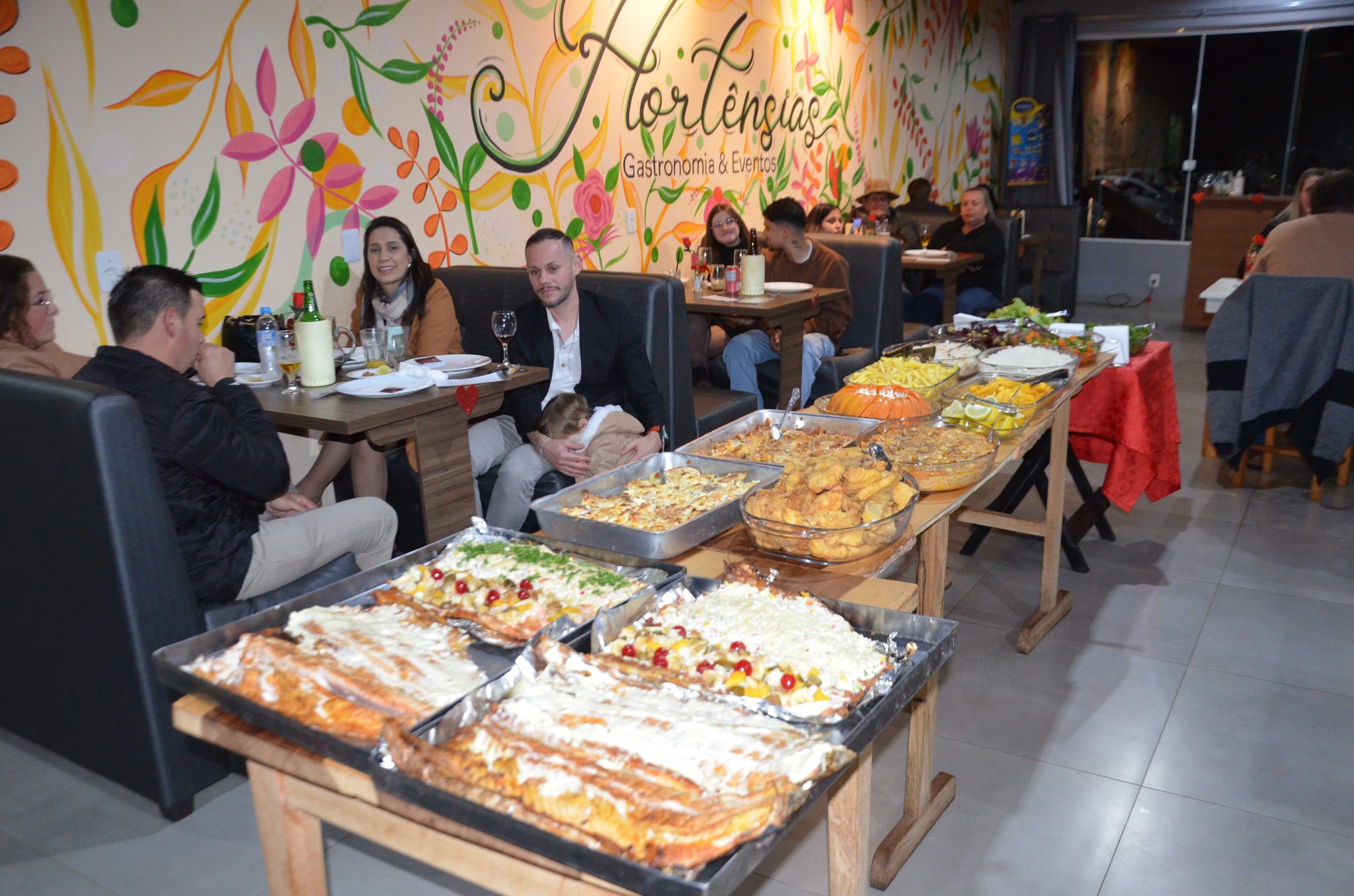 Seberi - Dia dos Namorados no Restaurante Hortências