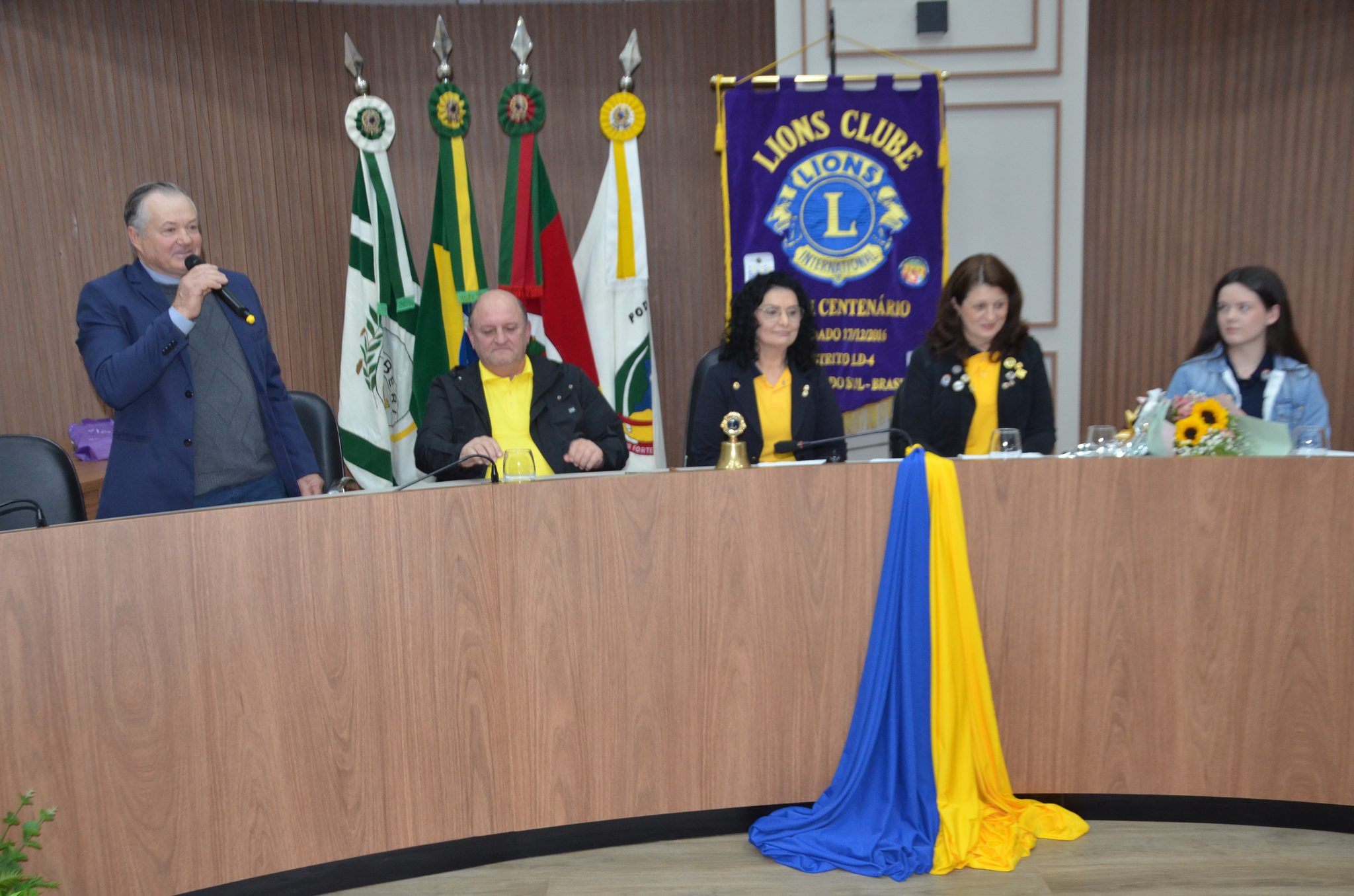 Lions Clube Seberi Centenário - posse da diretoria para o Ano Leonístico 2026/2027