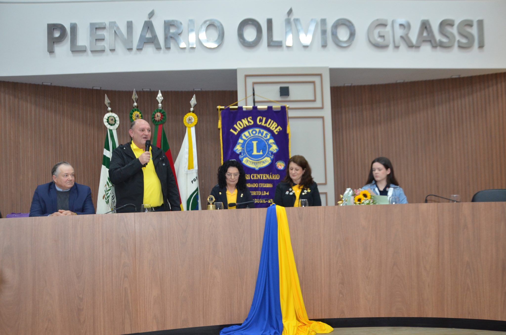 Lions Clube Seberi Centenário - posse da diretoria para o Ano Leonístico 2026/2027