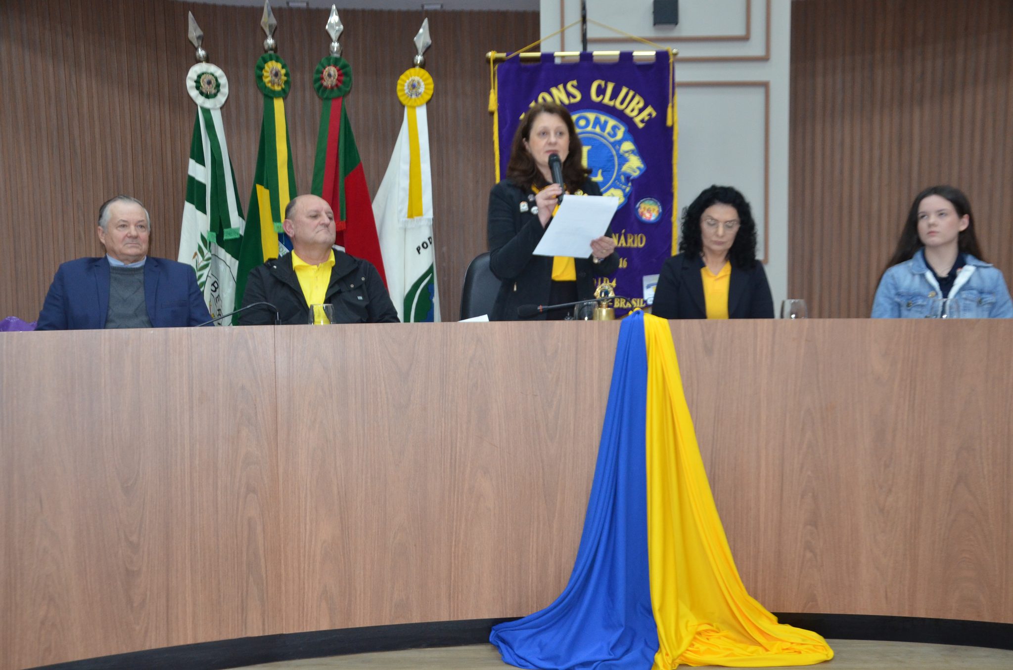 Lions Clube Seberi Centenário - posse da diretoria para o Ano Leonístico 2026/2027