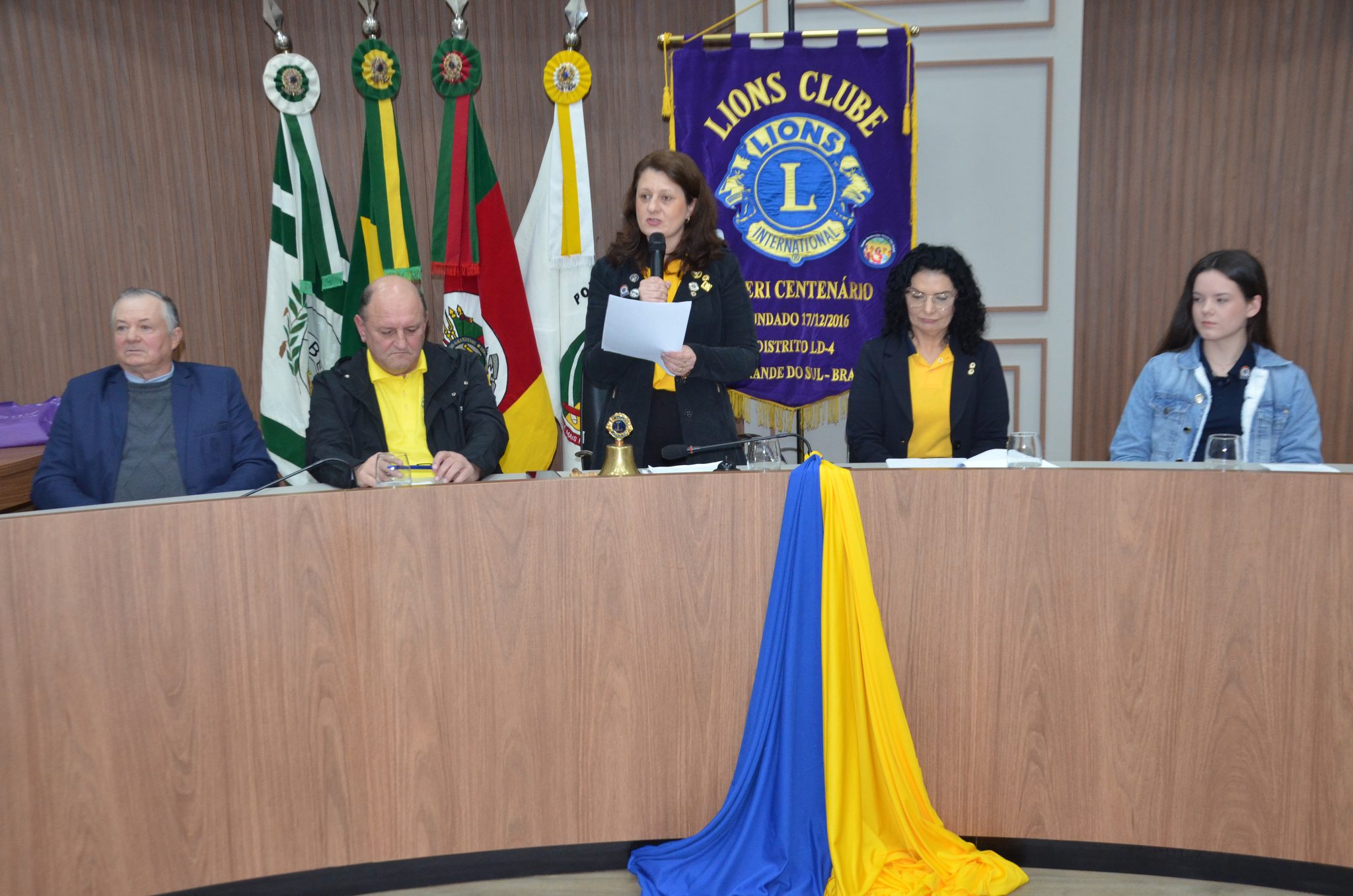 Lions Clube Seberi Centenário - posse da diretoria para o Ano Leonístico 2026/2027