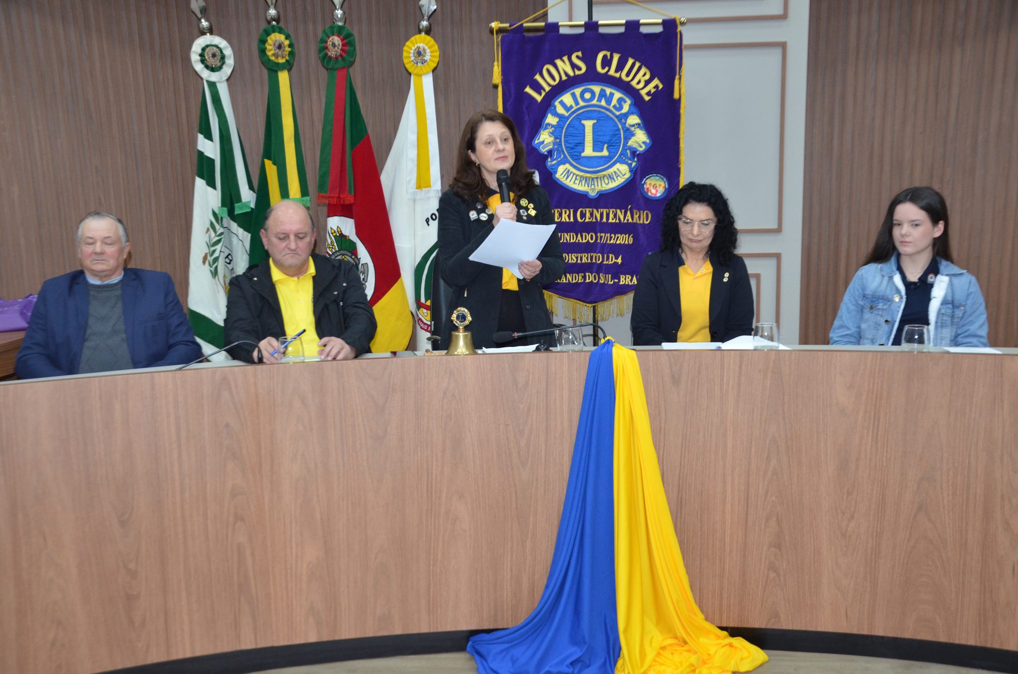 Lions Clube Seberi Centenário - posse da diretoria para o Ano Leonístico 2026/2027