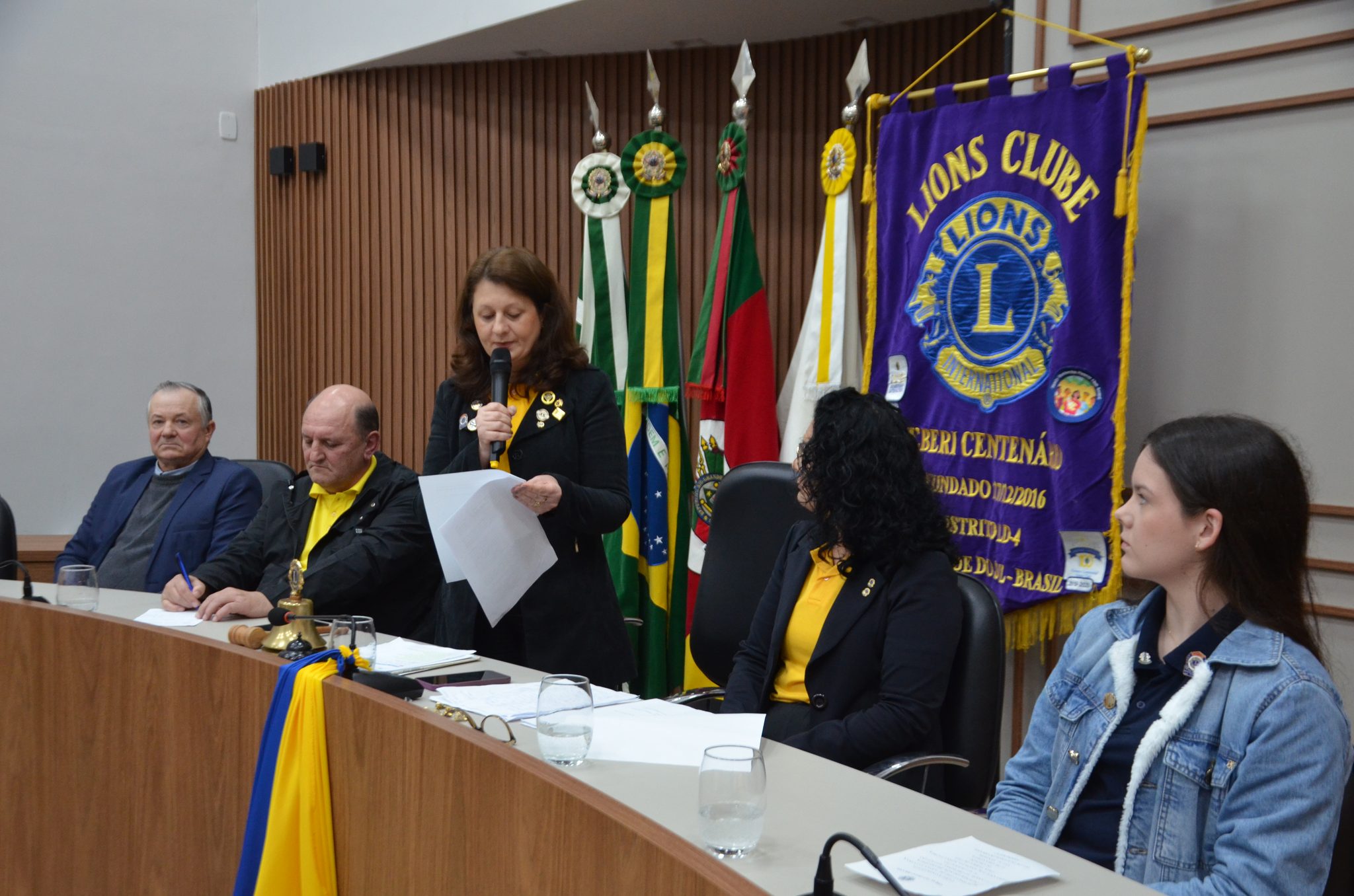 Lions Clube Seberi Centenário - posse da diretoria para o Ano Leonístico 2026/2027