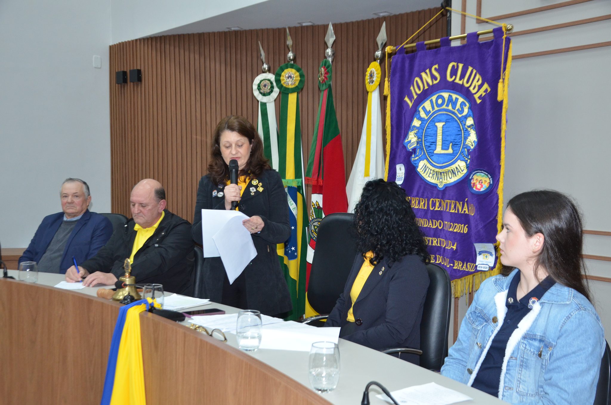 Lions Clube Seberi Centenário - posse da diretoria para o Ano Leonístico 2026/2027