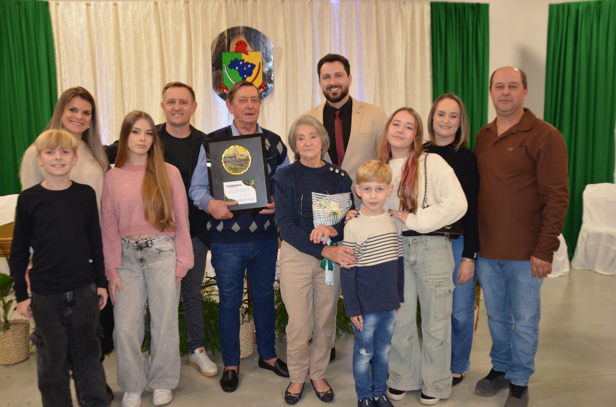 Seberi - Homenagem da Câmara de Vereadores aos Pioneiros
