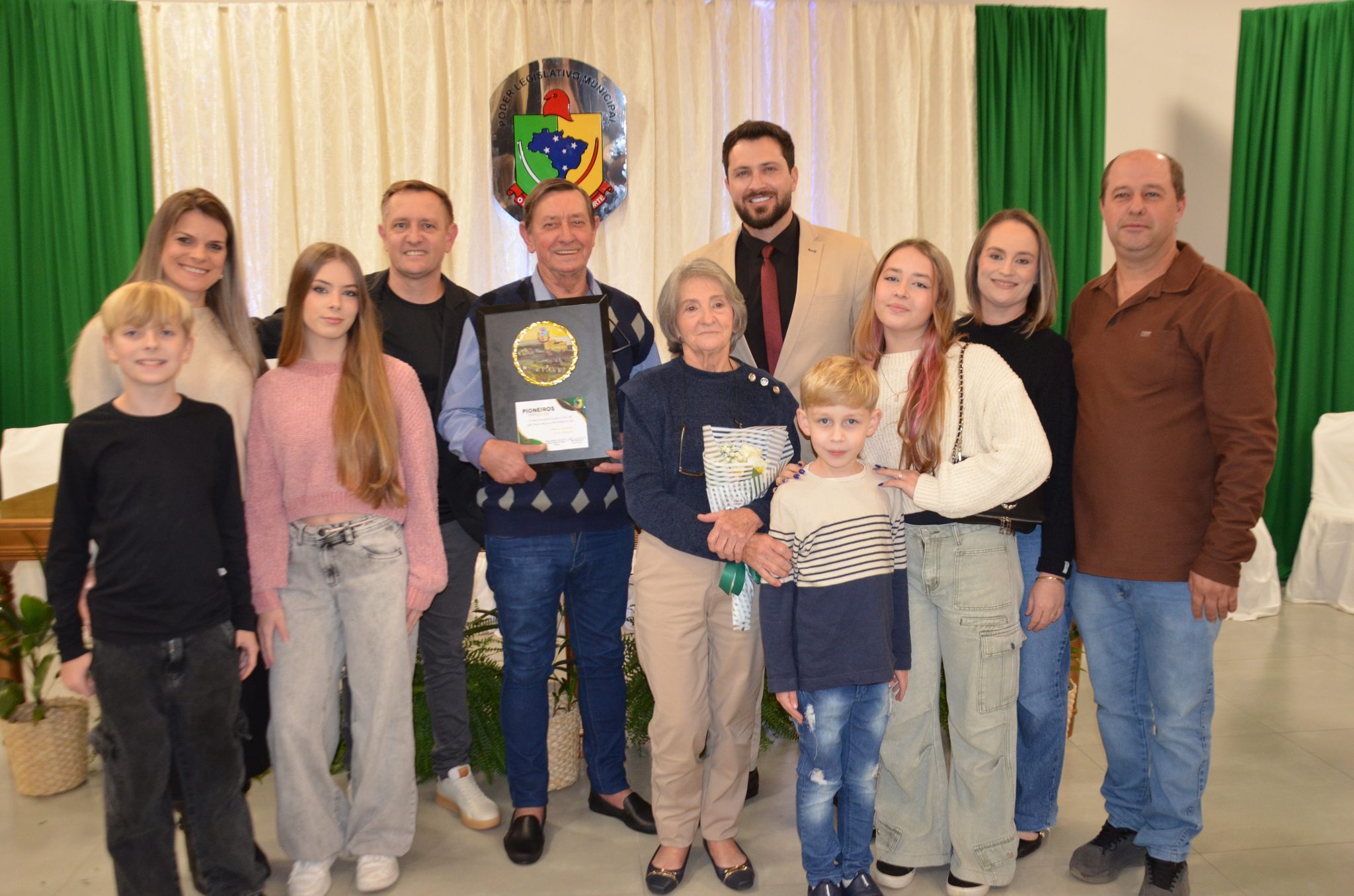 Seberi - Homenagem da Câmara de Vereadores aos Pioneiros