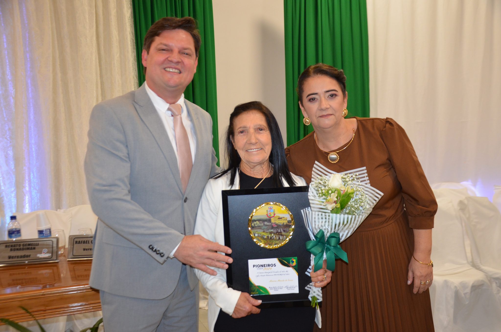Seberi - Homenagem da Câmara de Vereadores aos Pioneiros
