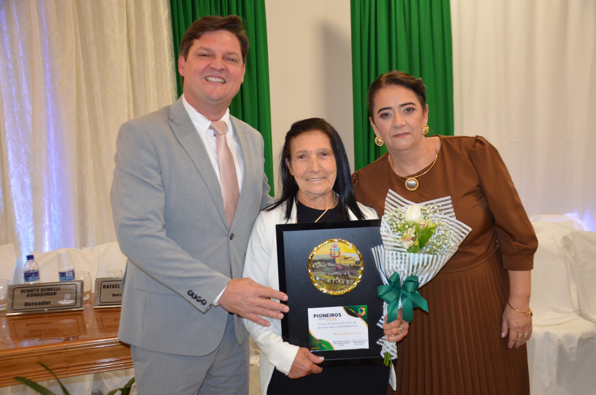 Seberi - Homenagem da Câmara de Vereadores aos Pioneiros