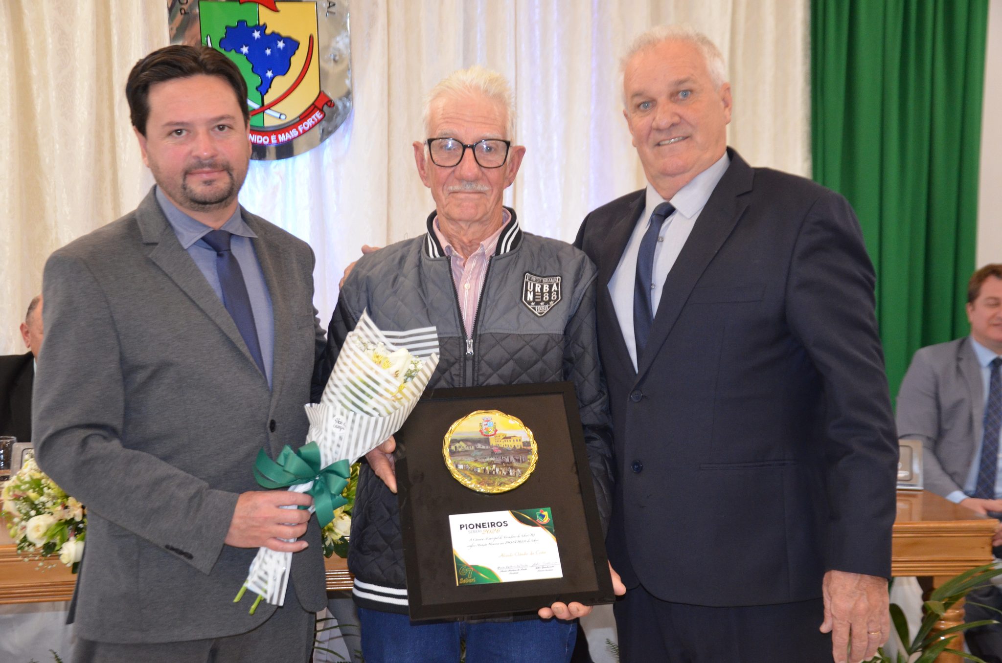 Seberi - Homenagem da Câmara de Vereadores aos Pioneiros