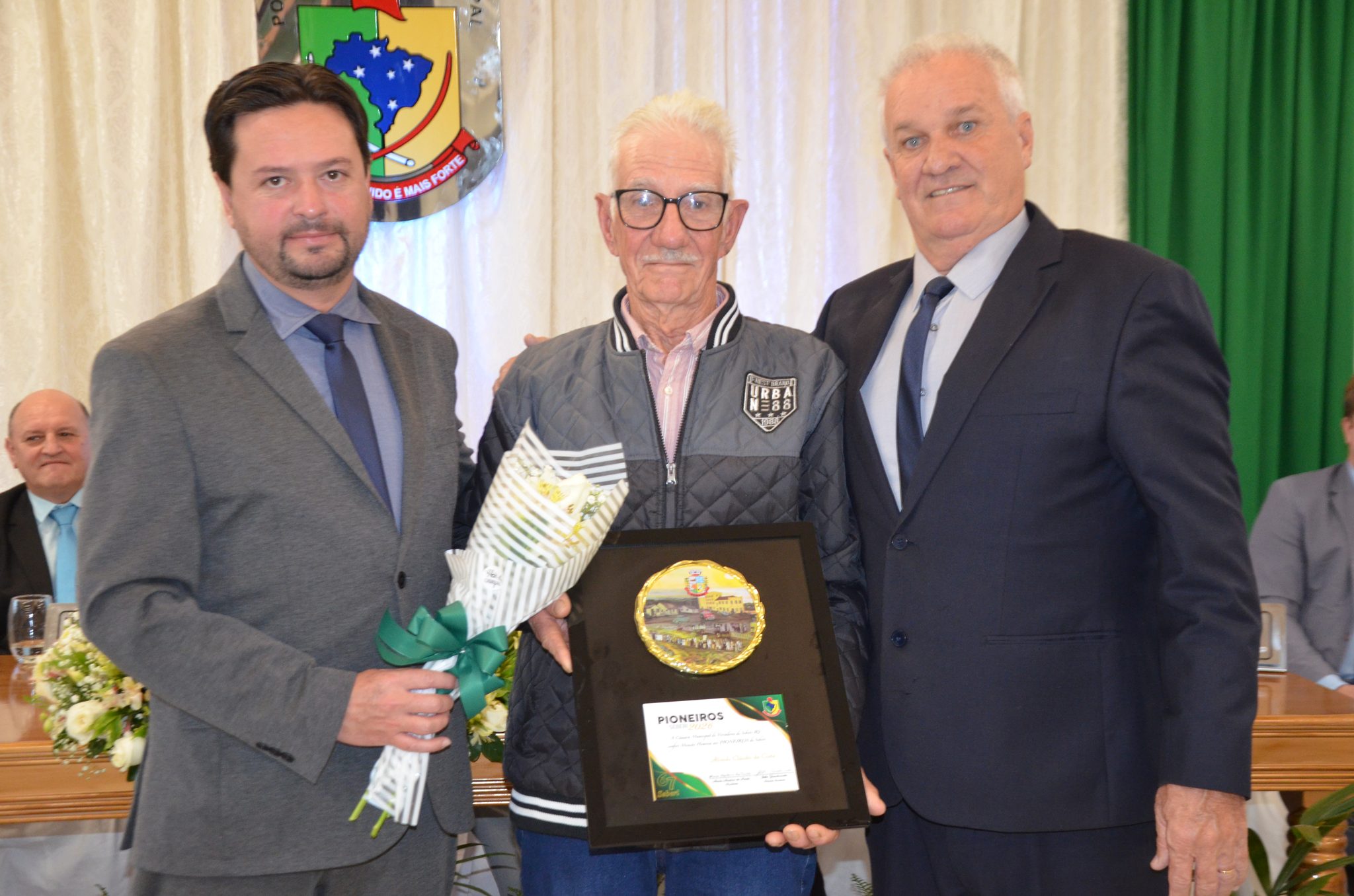 Seberi - Homenagem da Câmara de Vereadores aos Pioneiros
