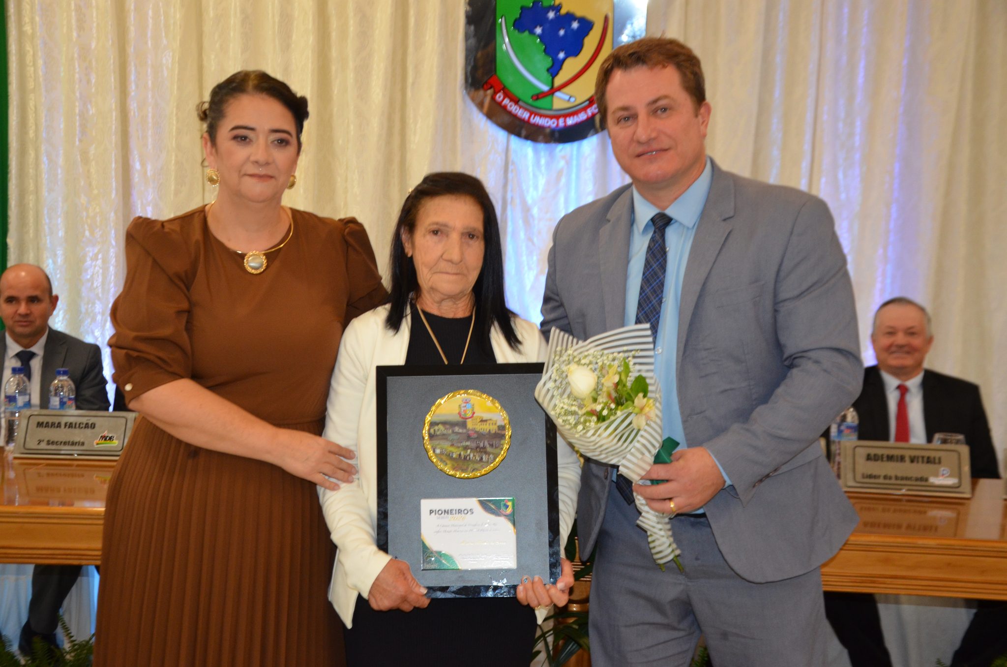 Seberi - Homenagem da Câmara de Vereadores aos Pioneiros
