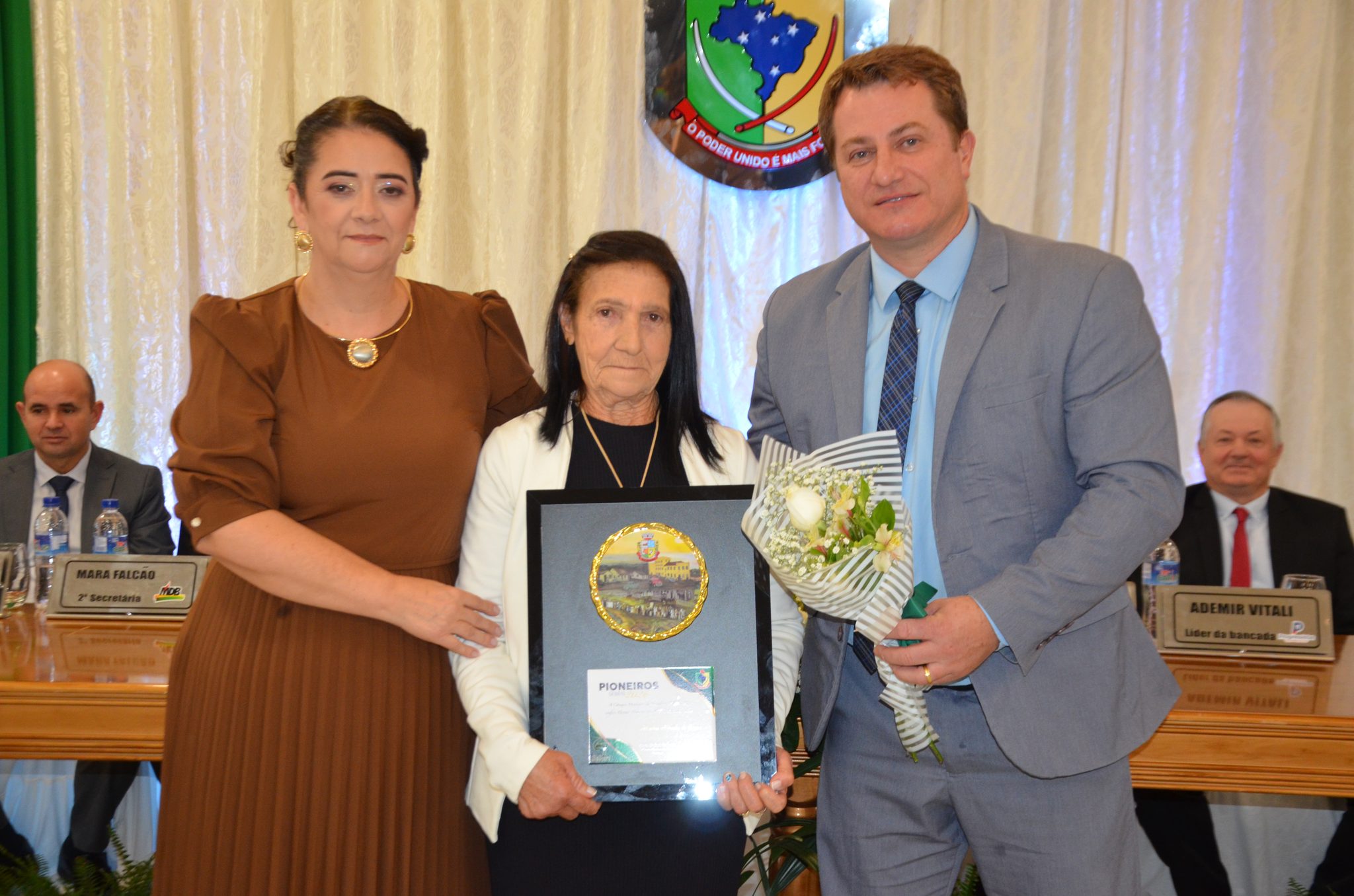 Seberi - Homenagem da Câmara de Vereadores aos Pioneiros