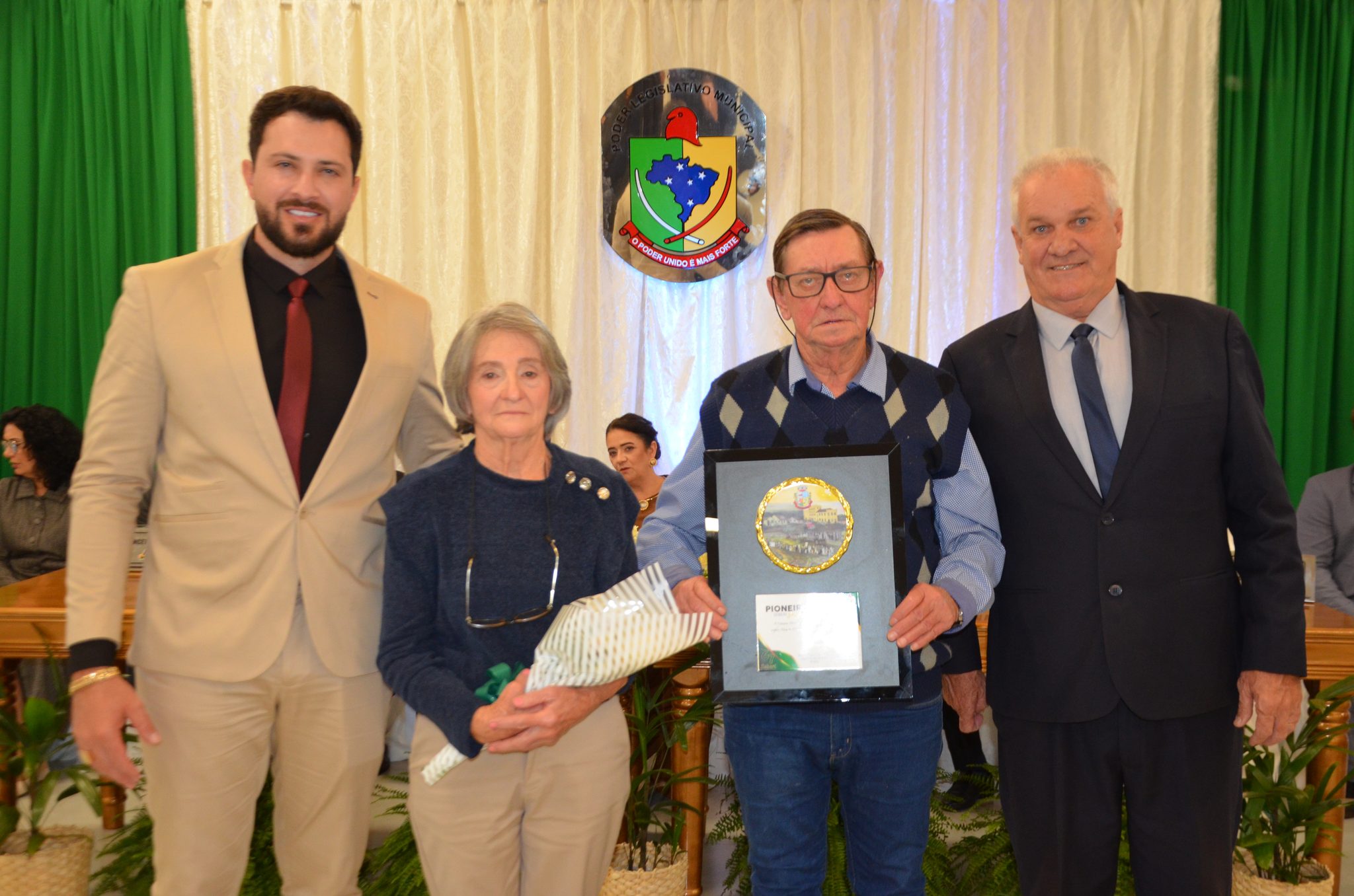 Seberi - Homenagem da Câmara de Vereadores aos Pioneiros
