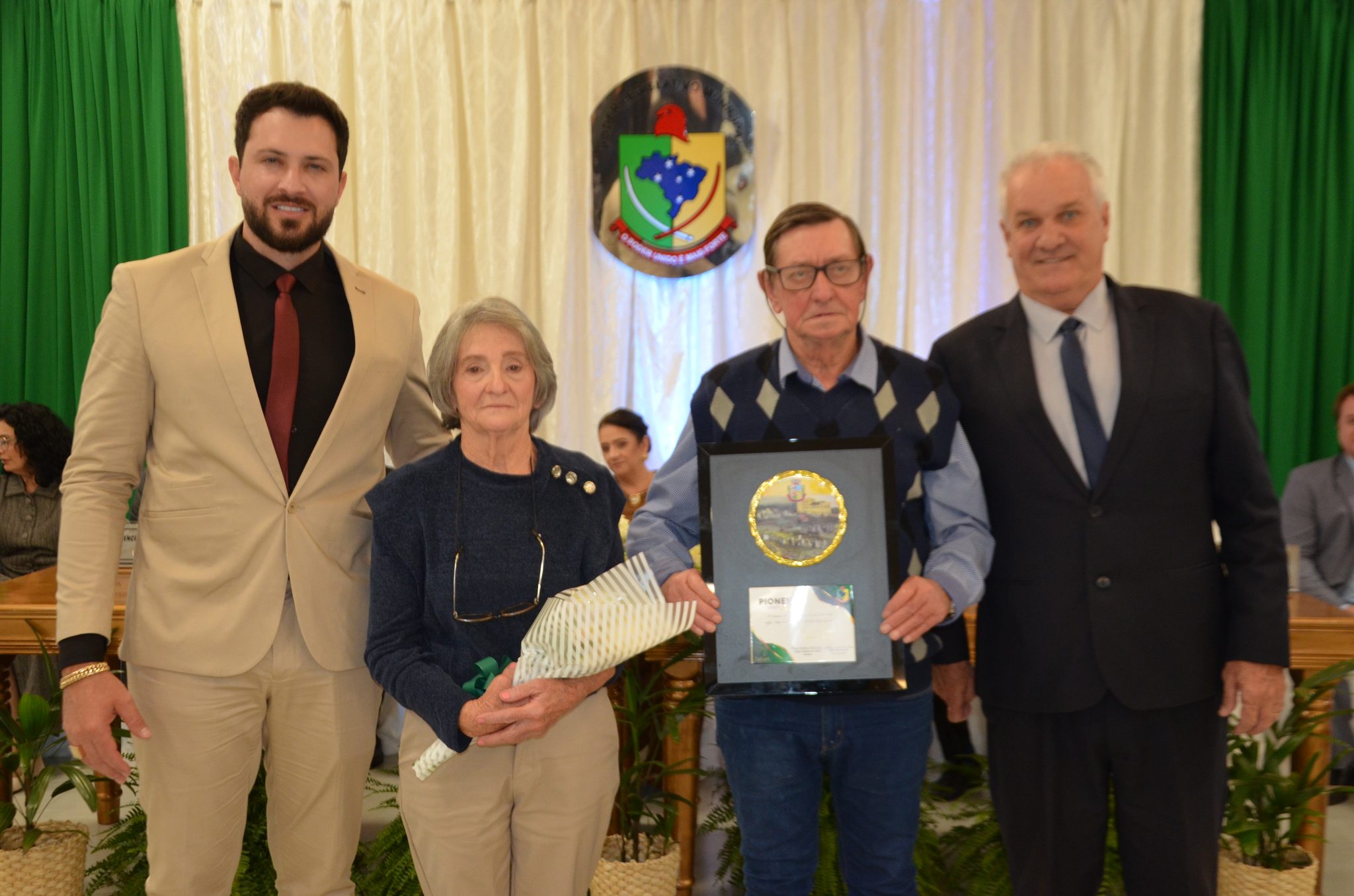 Seberi - Homenagem da Câmara de Vereadores aos Pioneiros