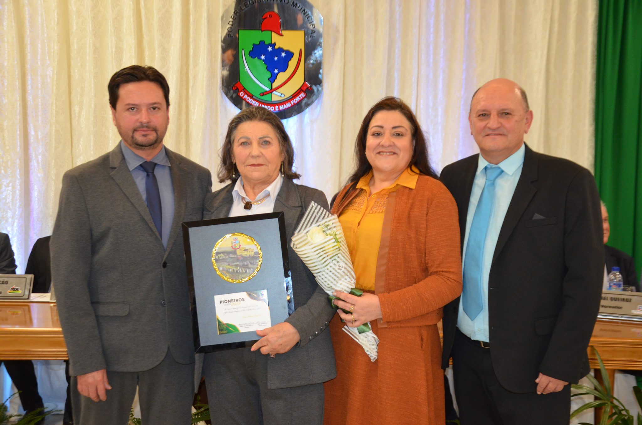Seberi - Homenagem da Câmara de Vereadores aos Pioneiros