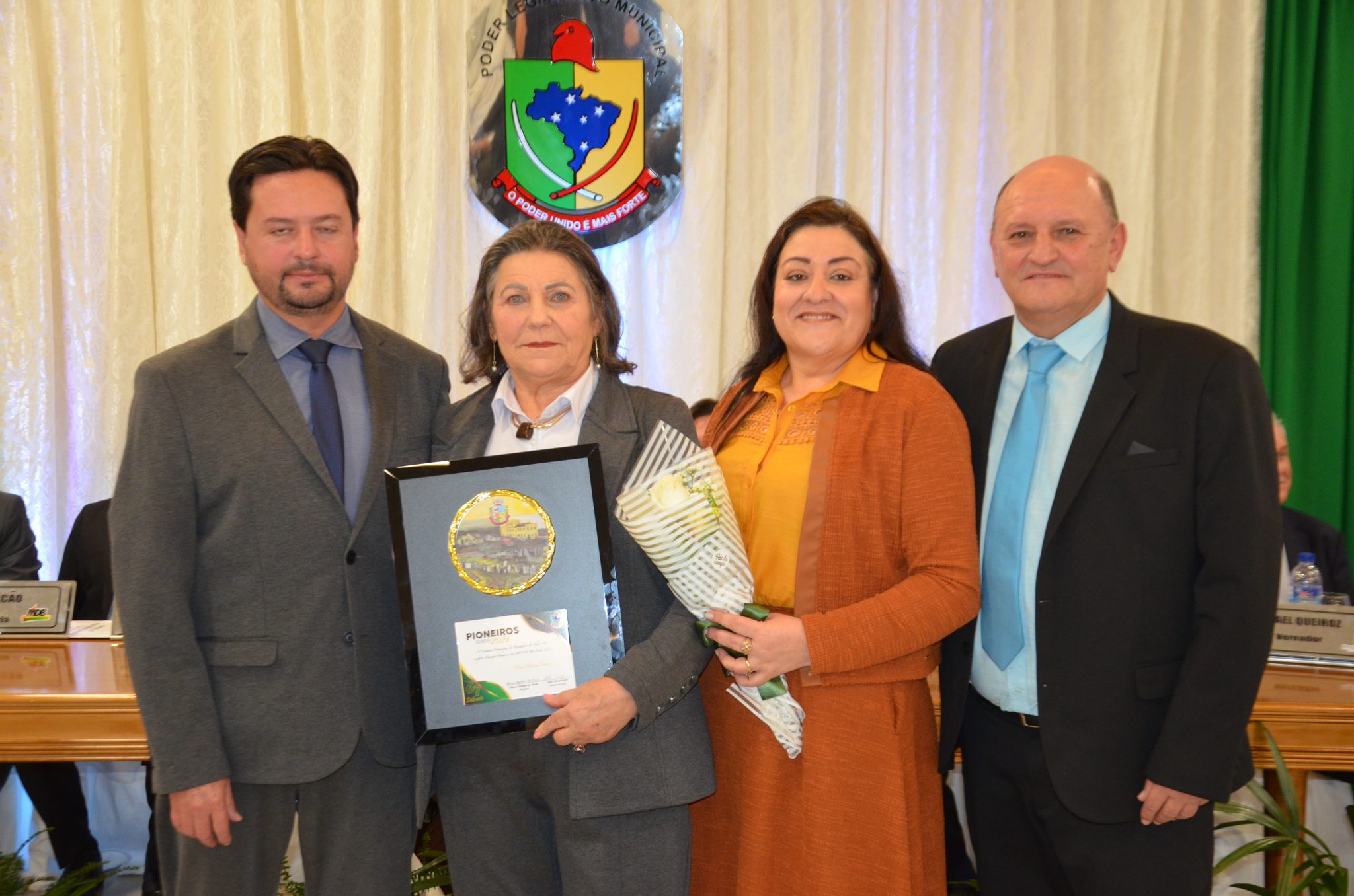 Seberi - Homenagem da Câmara de Vereadores aos Pioneiros
