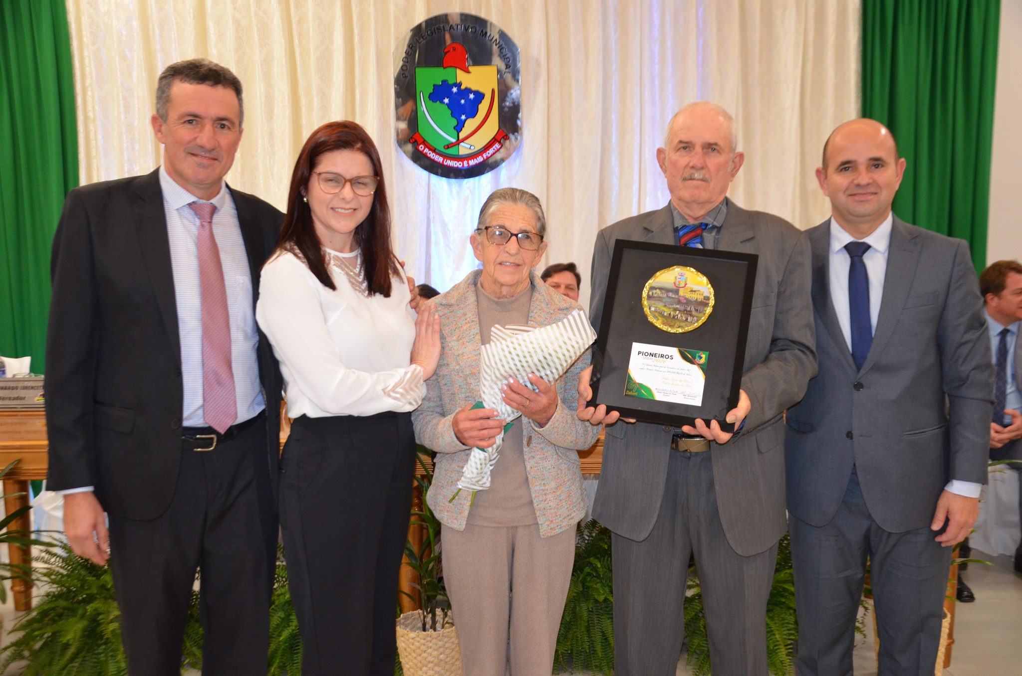 Seberi - Homenagem da Câmara de Vereadores aos Pioneiros