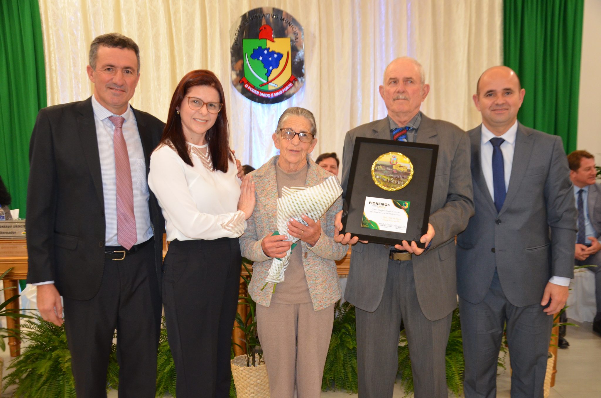 Seberi - Homenagem da Câmara de Vereadores aos Pioneiros