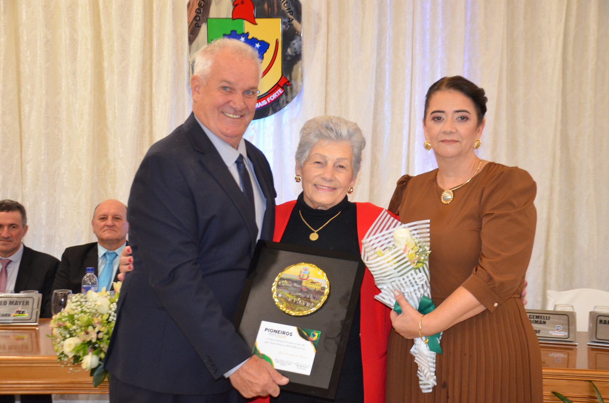 Seberi - Homenagem da Câmara de Vereadores aos Pioneiros