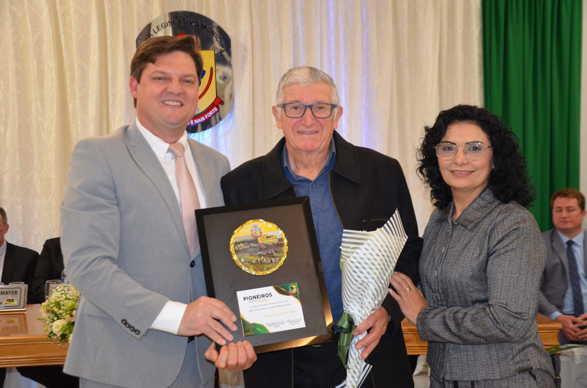 Seberi - Homenagem da Câmara de Vereadores aos Pioneiros