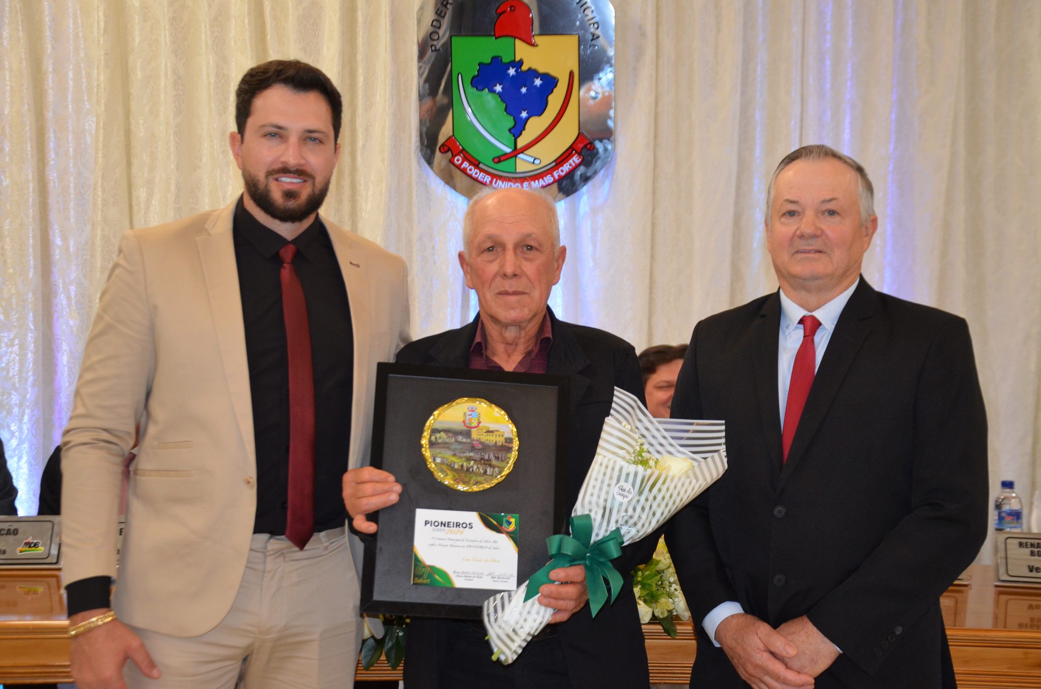 Seberi - Homenagem da Câmara de Vereadores aos Pioneiros
