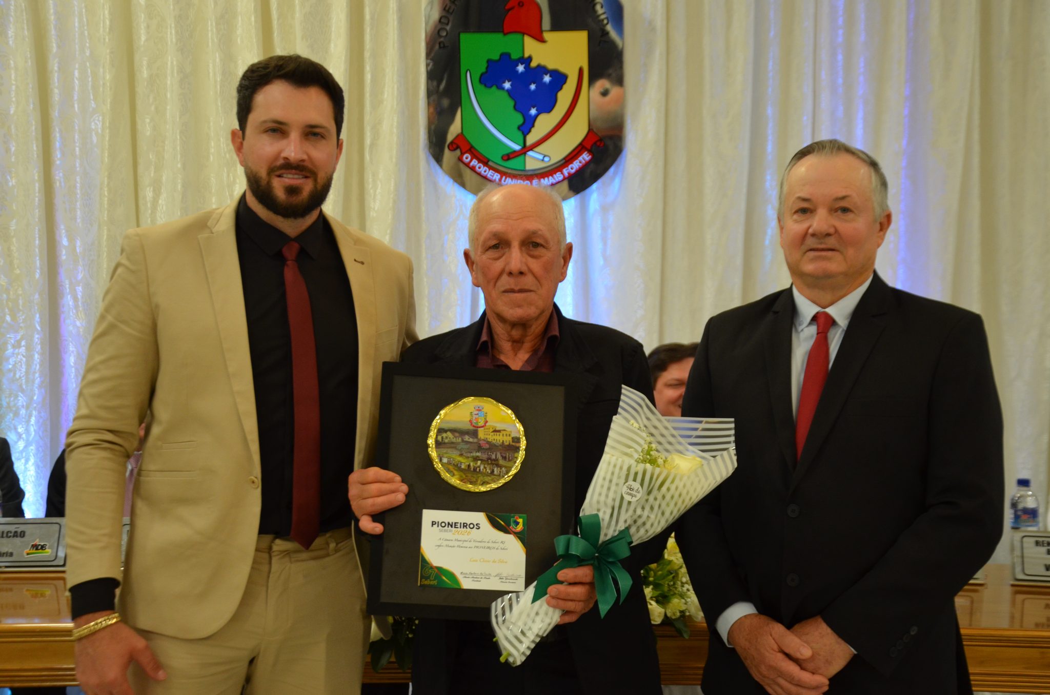 Seberi - Homenagem da Câmara de Vereadores aos Pioneiros