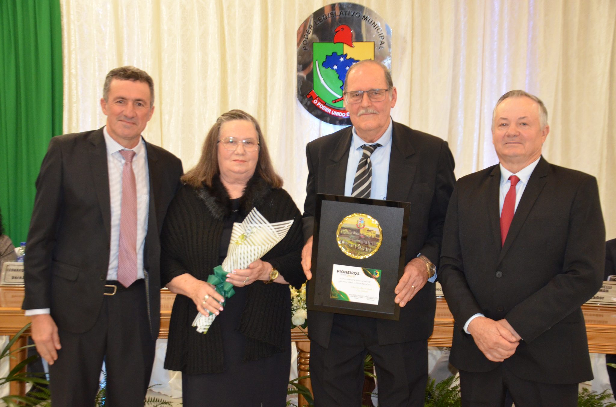 Seberi - Homenagem da Câmara de Vereadores aos Pioneiros