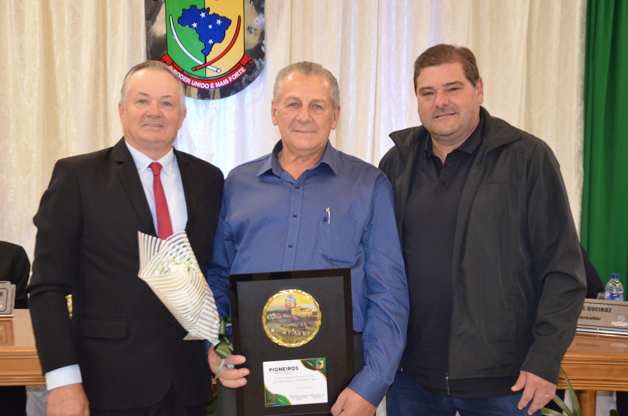 Seberi - Homenagem da Câmara de Vereadores aos Pioneiros