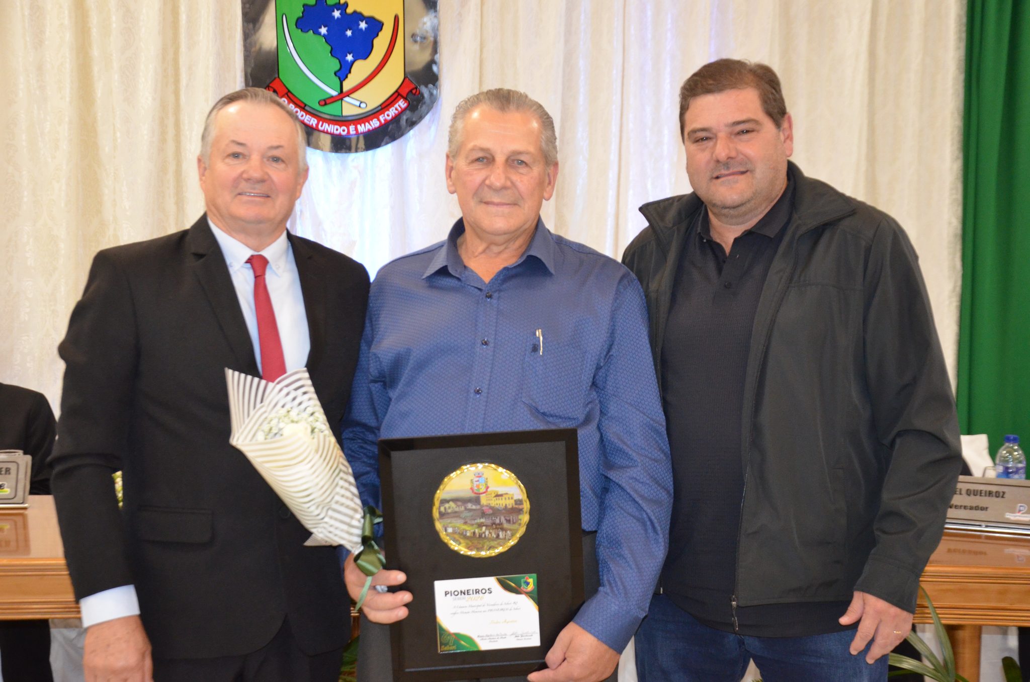 Seberi - Homenagem da Câmara de Vereadores aos Pioneiros