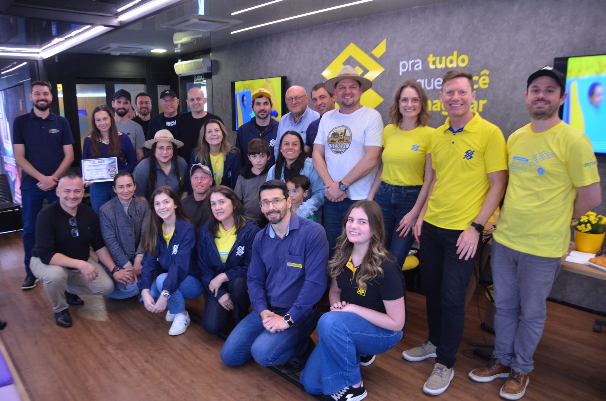 Banco do Brasil promove roda de conversa com Sady Acadrolli na Seberi Agro Fest