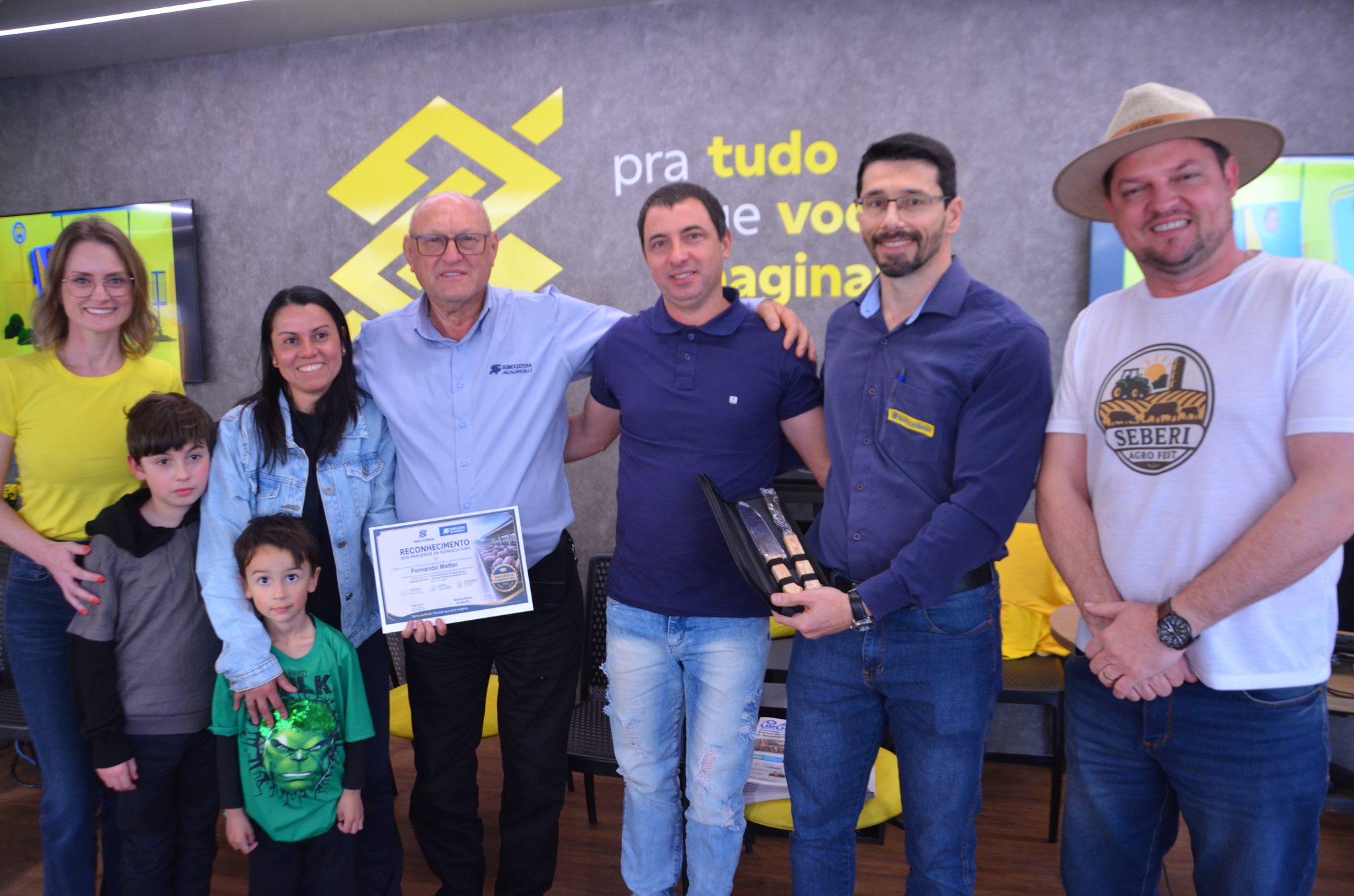 Banco do Brasil promove roda de conversa com Sady Acadrolli na Seberi Agro Fest