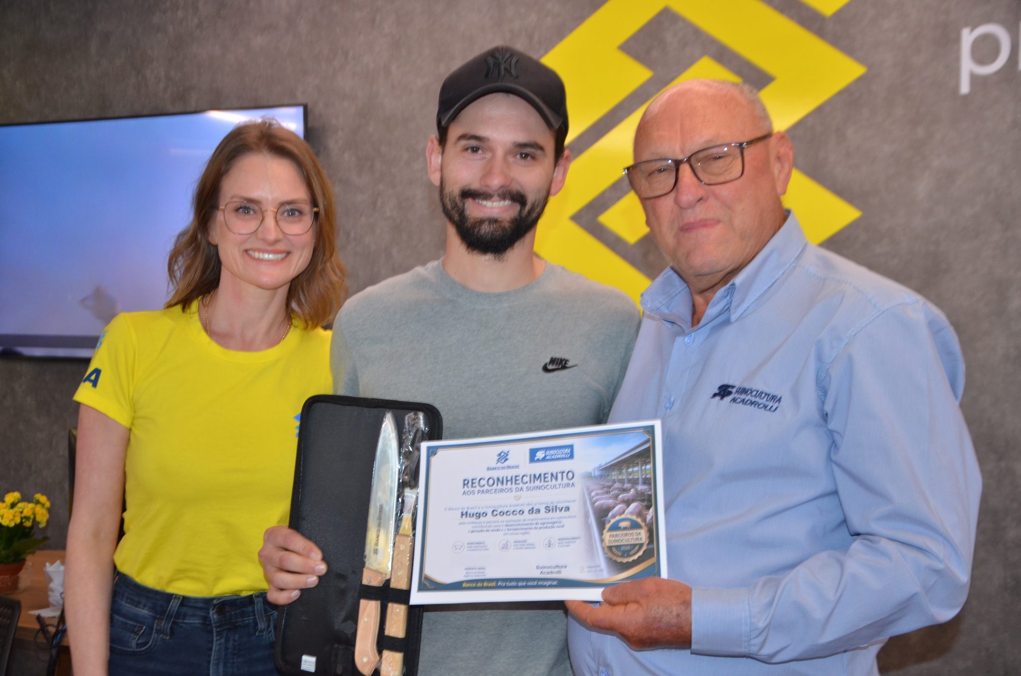 Banco do Brasil promove roda de conversa com Sady Acadrolli na Seberi Agro Fest
