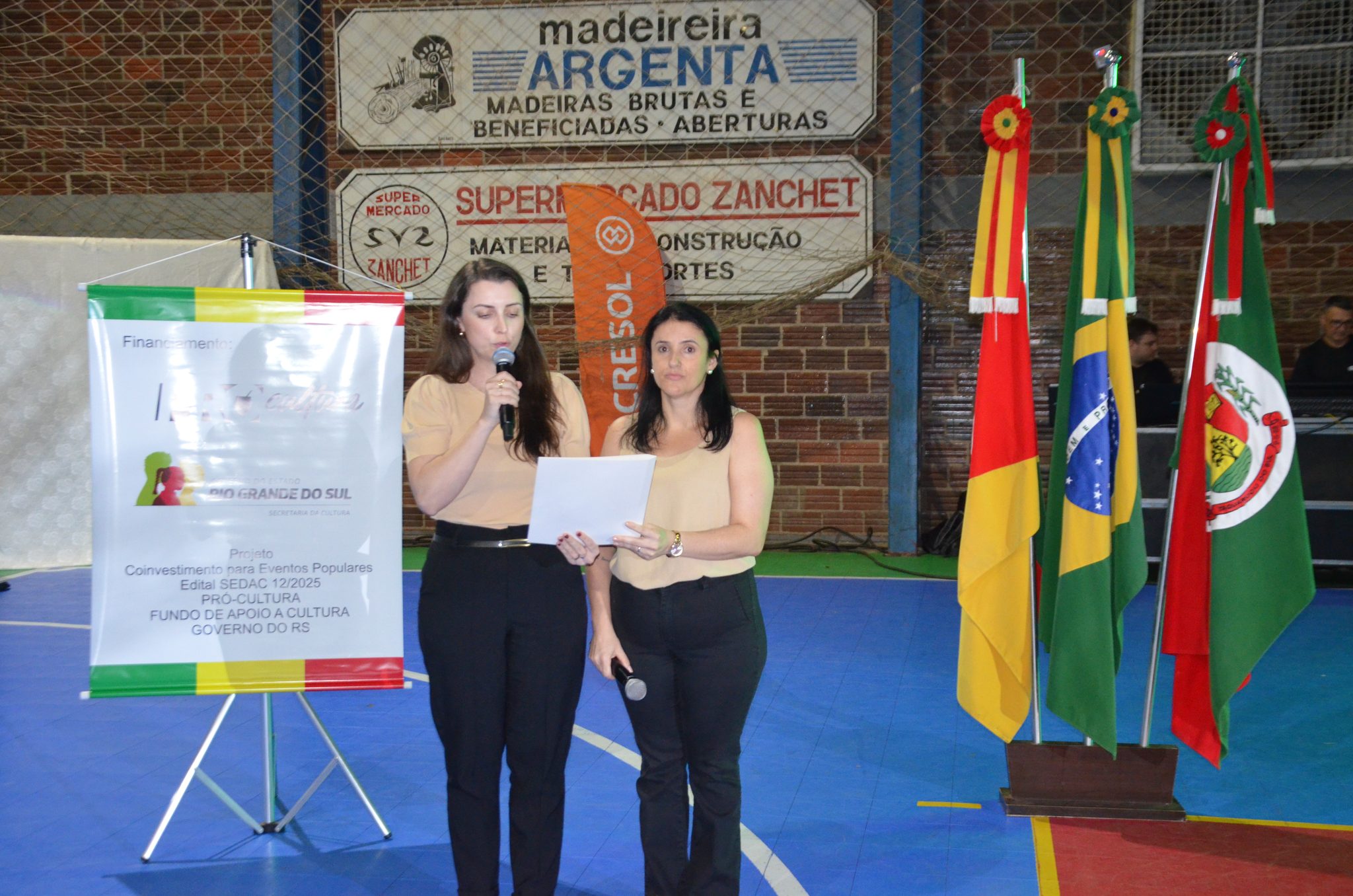 Taquaruçu do Sul - Abertura Feira do Livro