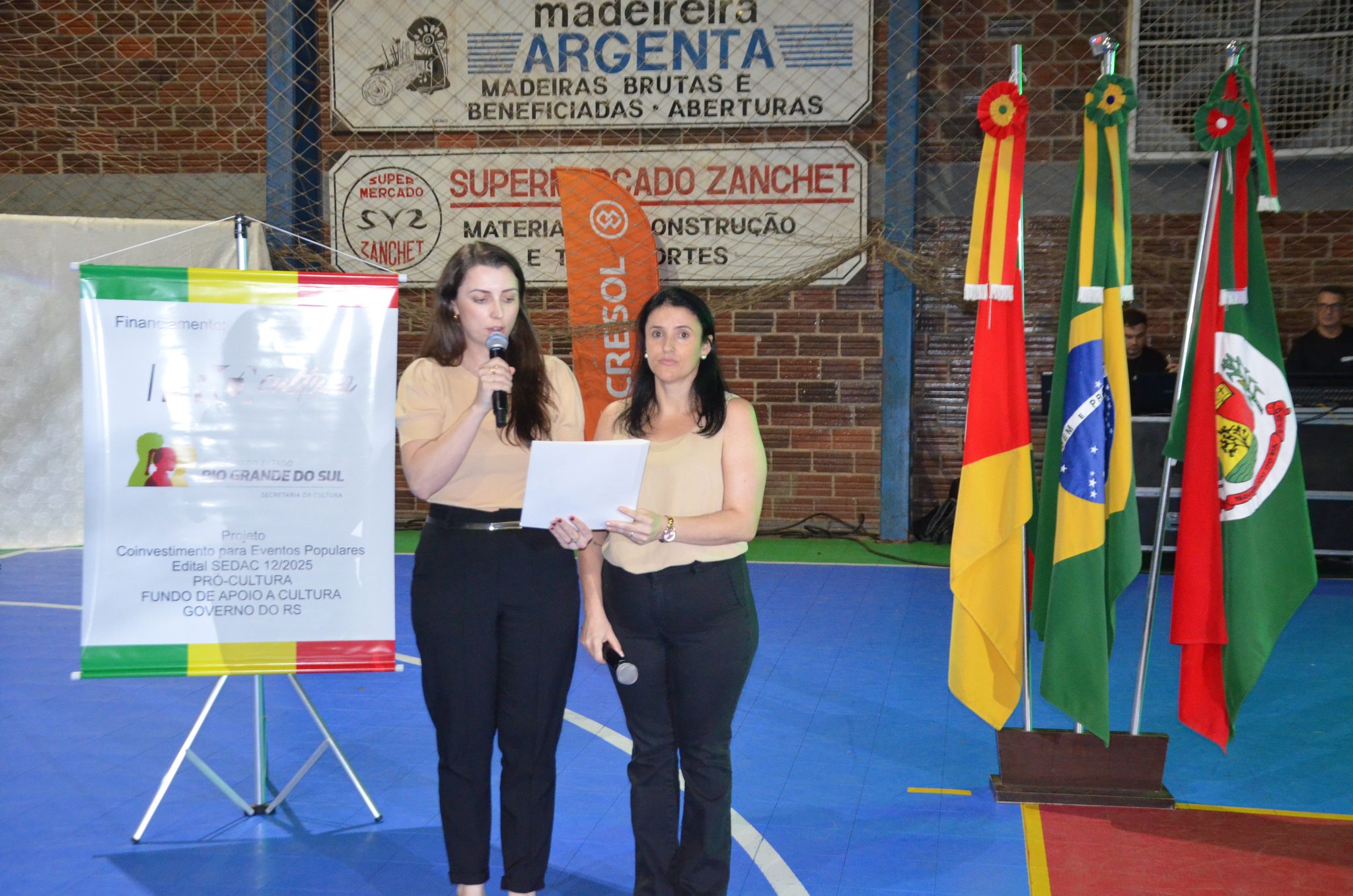 Taquaruçu do Sul - Abertura Feira do Livro
