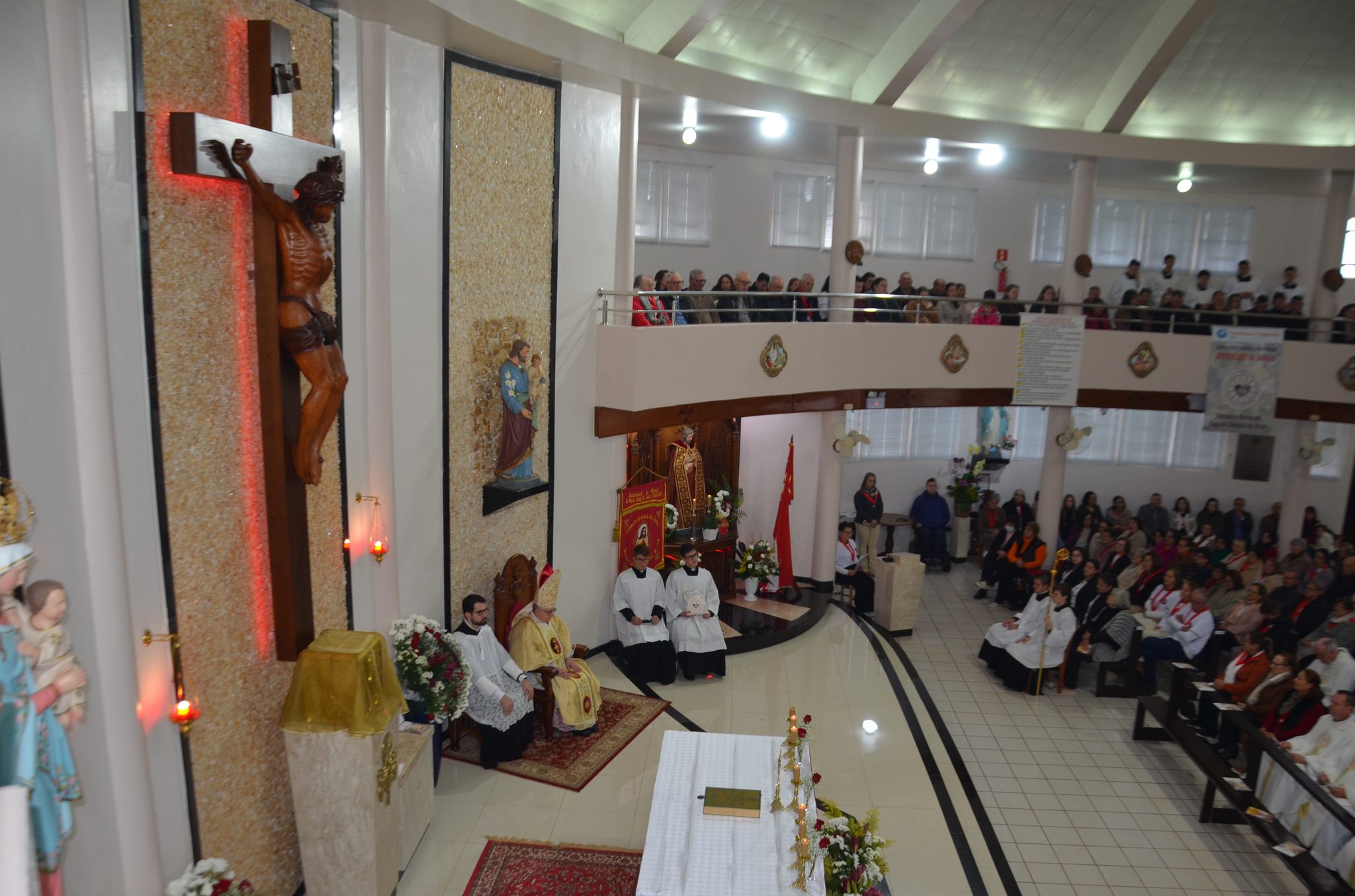 Vista Alegre - Paróquia Sagrado Coração de Jesus é elevada a Santuário Diocesano