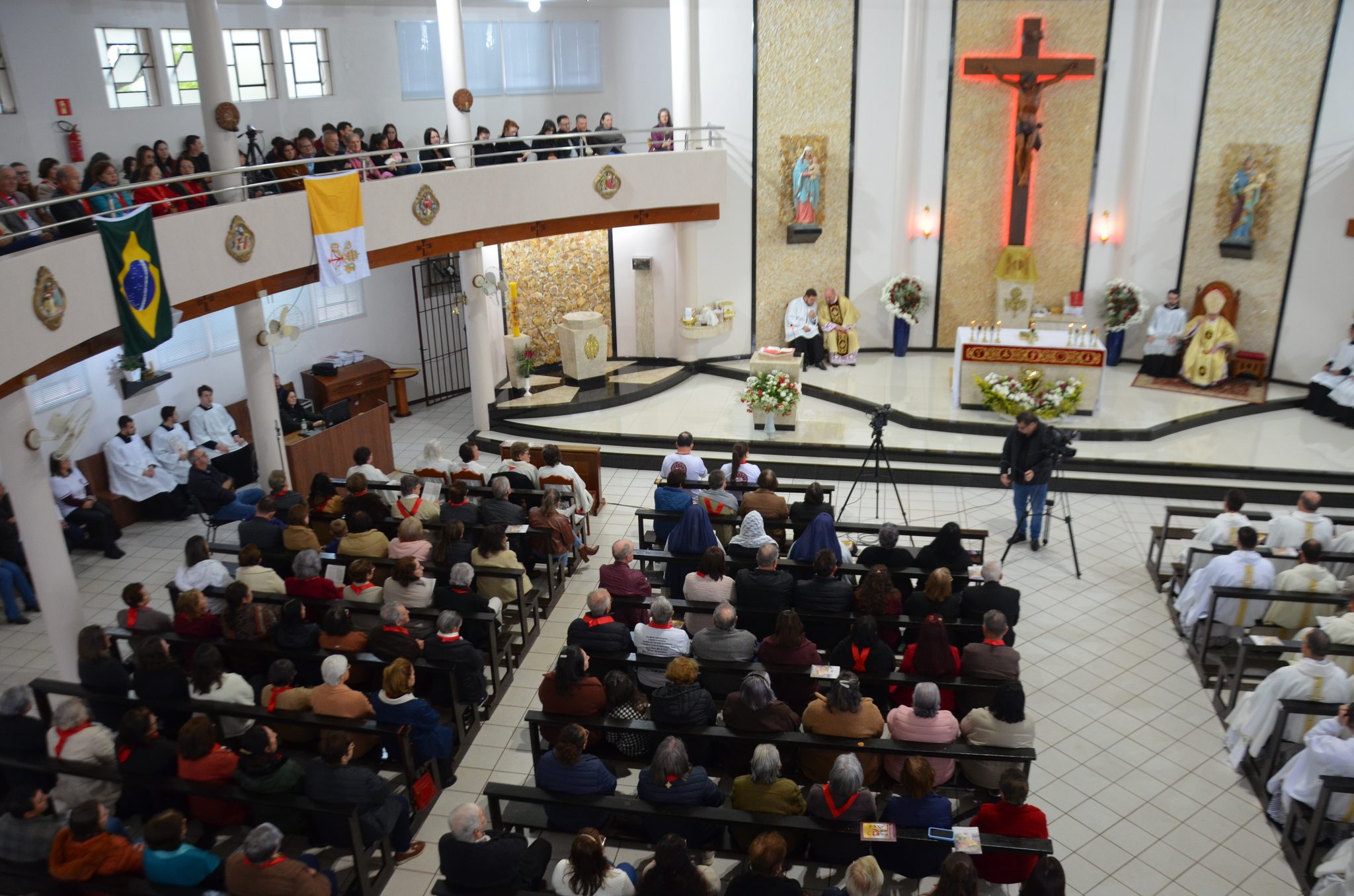 Vista Alegre - Paróquia Sagrado Coração de Jesus é elevada a Santuário Diocesano