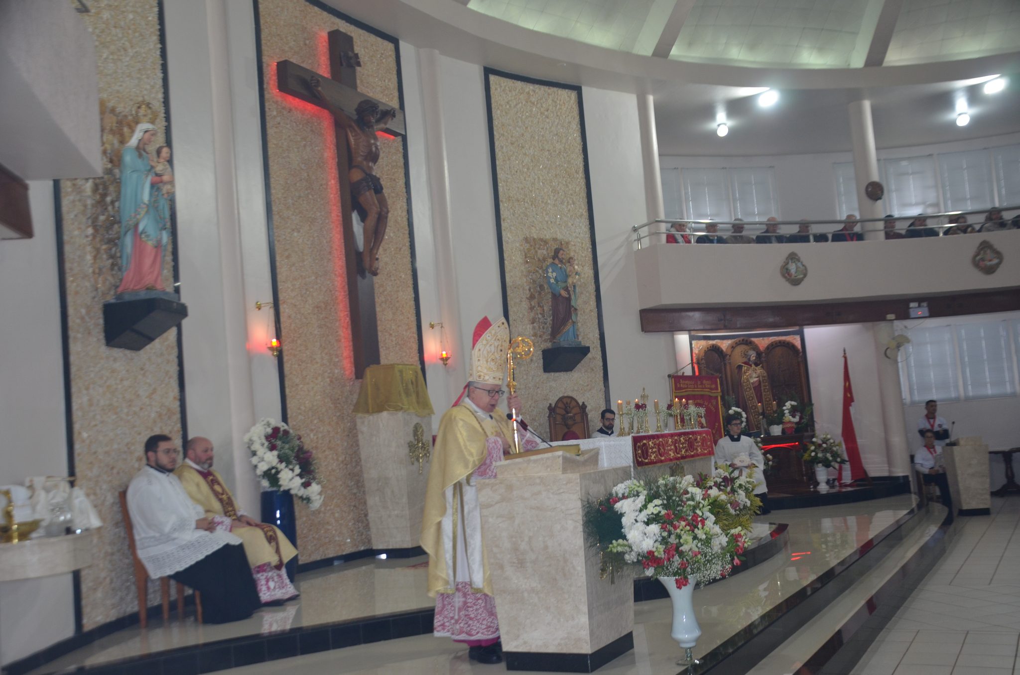 Vista Alegre - Paróquia Sagrado Coração de Jesus é elevada a Santuário Diocesano