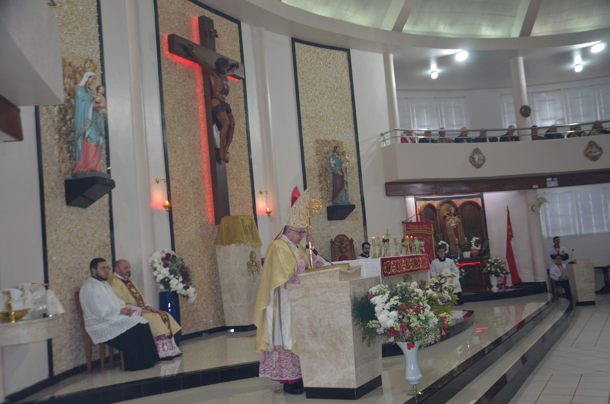 Vista Alegre - Paróquia Sagrado Coração de Jesus é elevada a Santuário Diocesano