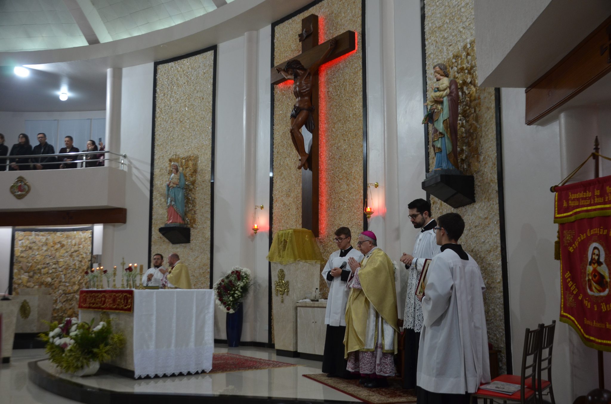 Vista Alegre - Paróquia Sagrado Coração de Jesus é elevada a Santuário Diocesano