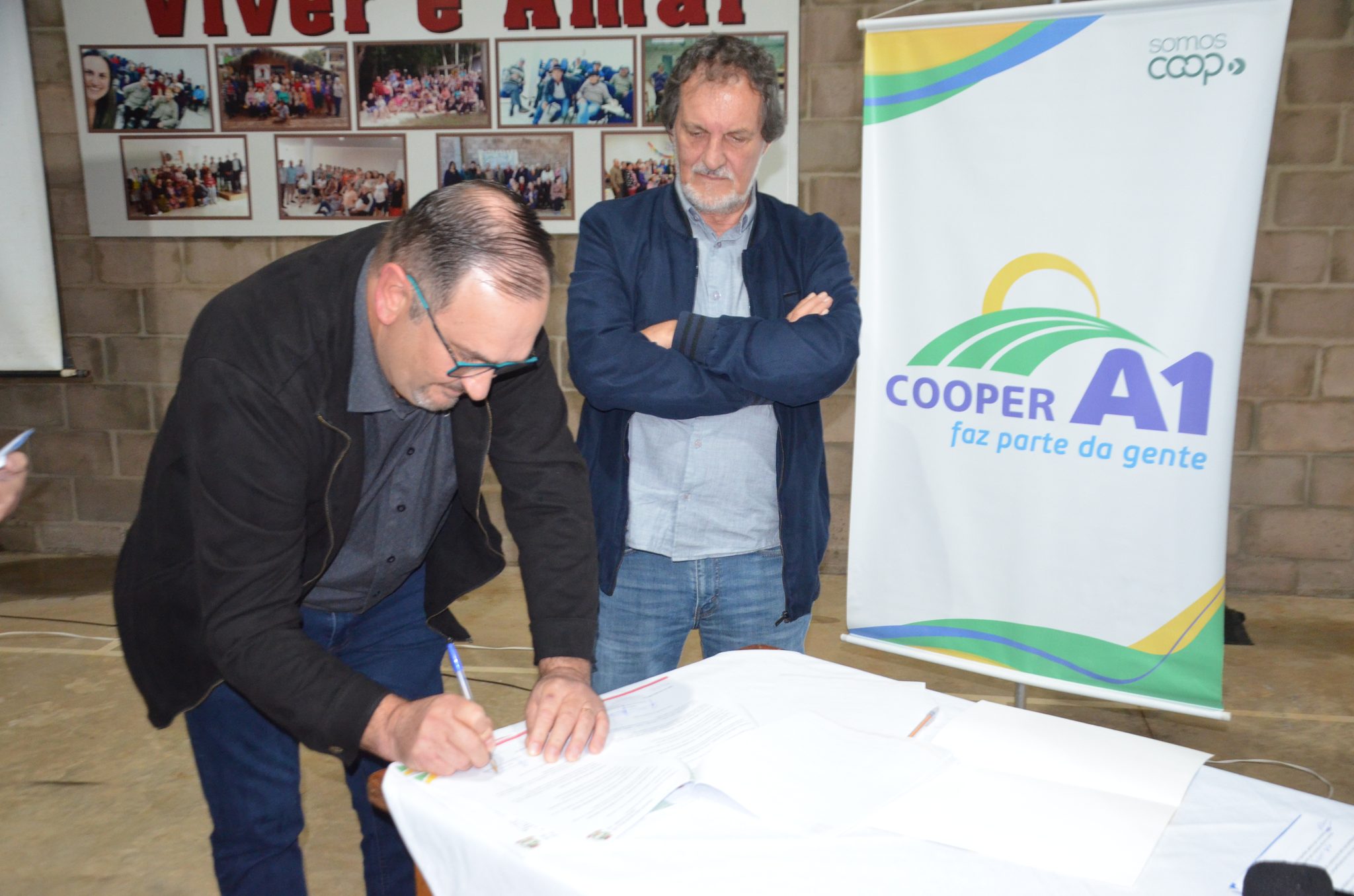 Vista Alegre - Cooper A1 assina contrato para instalação de filial
