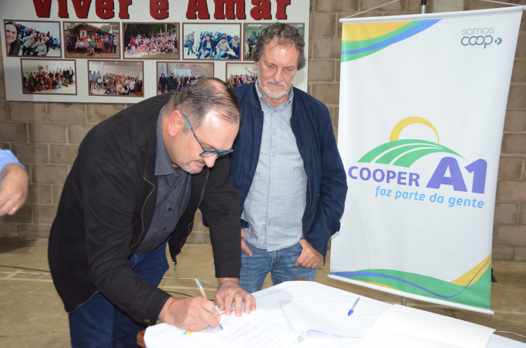 Vista Alegre - Cooper A1 assina contrato para instalação de filial