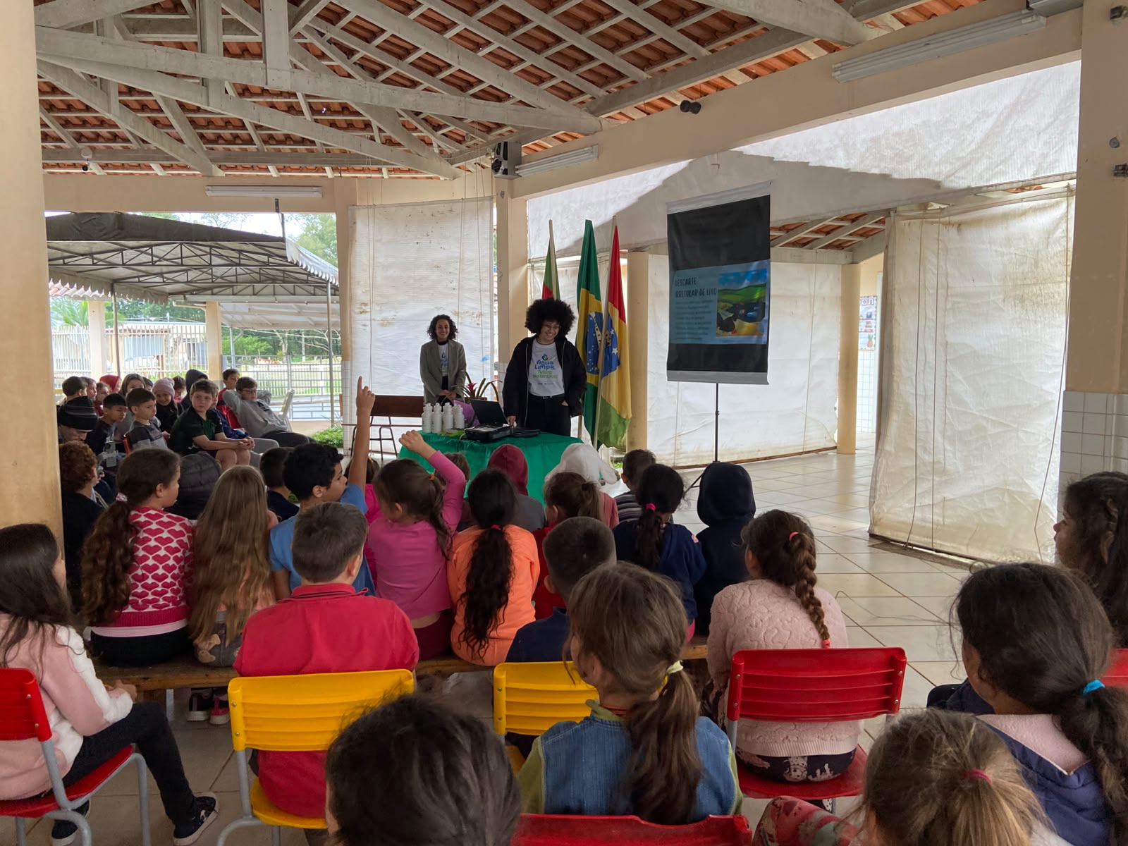 Pinheirinho do Vale - Água Limpa, Futuro Sustentável: Escola Municipal de Ensino Fundamental Padre Augusto Dalcin